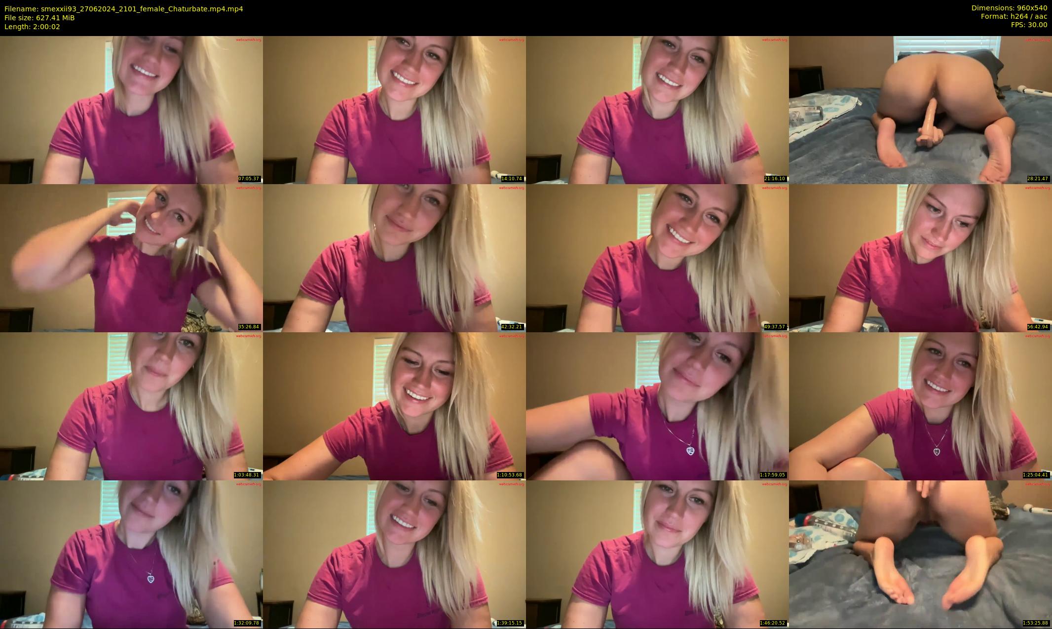 smexxii93 — 121 minute Chaturbate female cam show recording, 480p, Jun 27, 2024