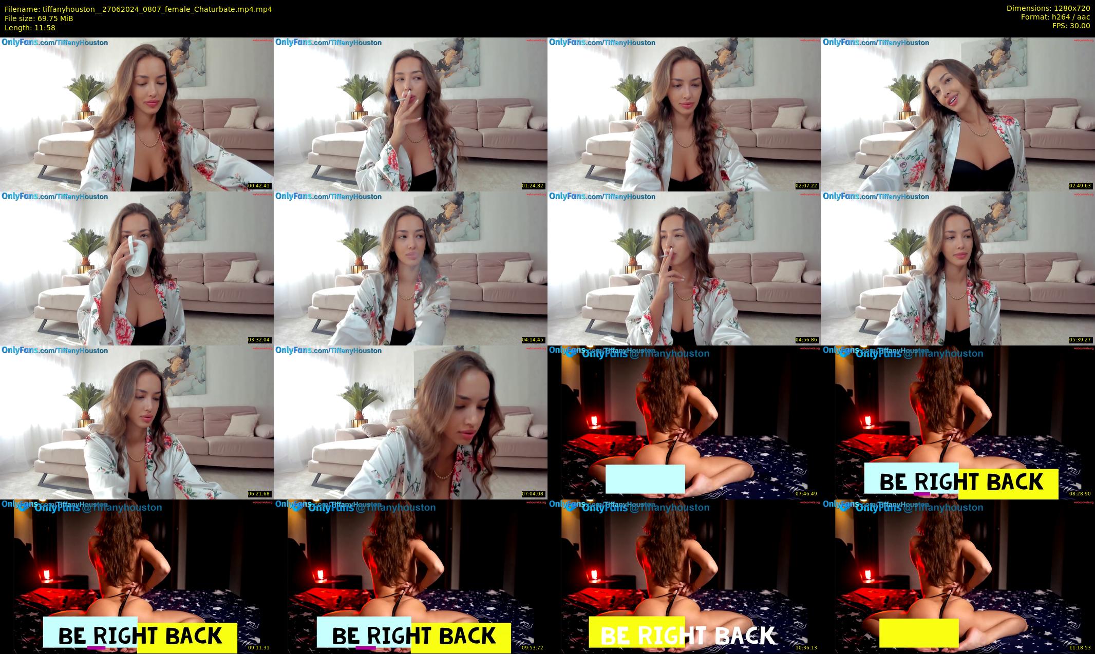 tiffanyhouston_ — 12 minute Chaturbate female cam show recording, 720p, Jun 27, 2024