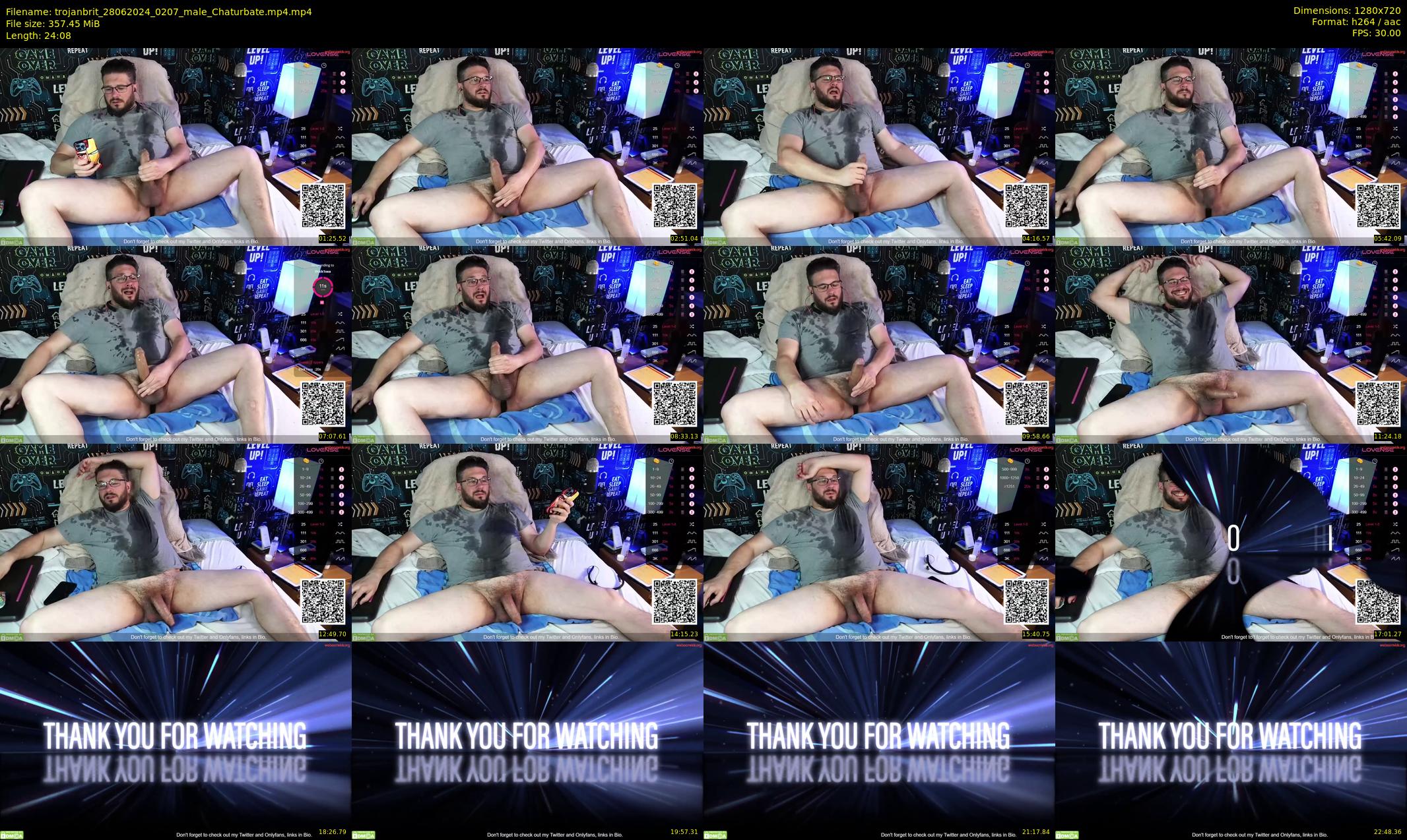 trojanbrit — 25 minute Chaturbate male cam show recording, 720p, Jun 28, 2024