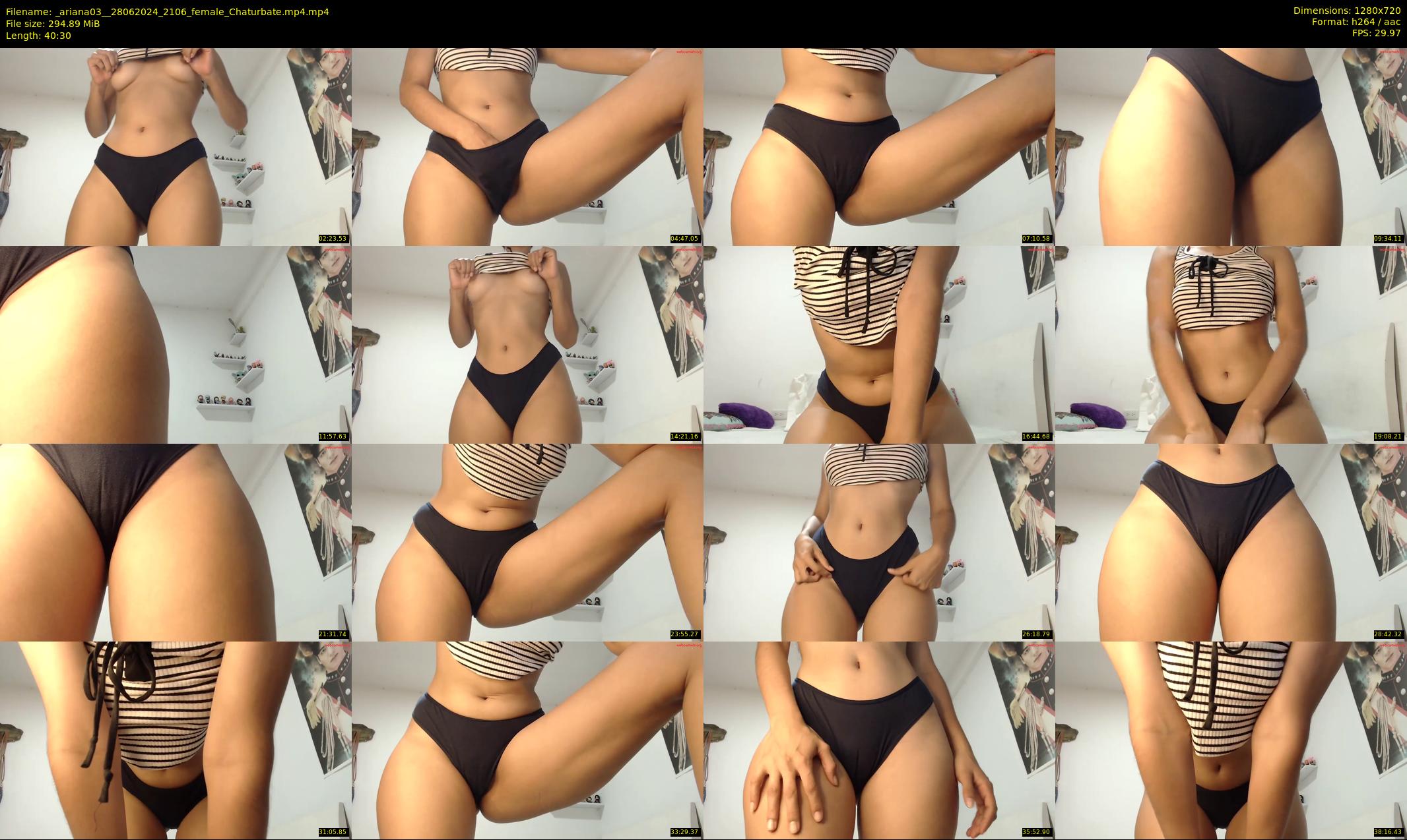 _ariana03_ — 41 minute Chaturbate female cam show recording, 720p, Jun 28, 2024