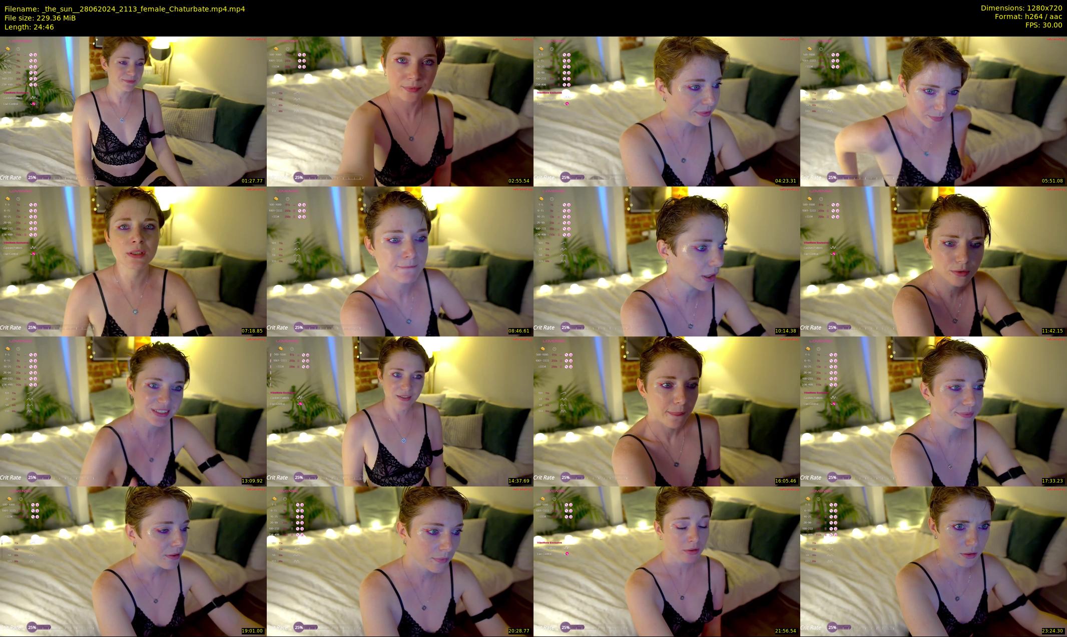 _the_sun_ — 25 minute Chaturbate female cam show recording, 720p, Jun 28, 2024