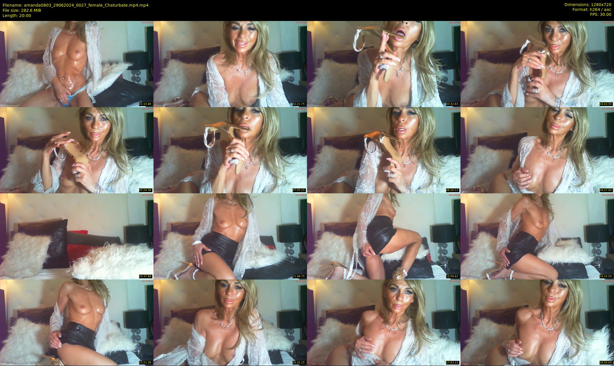 amanda0803 — 20 minute Chaturbate female cam show recording, 720p, Jun 29, 2024