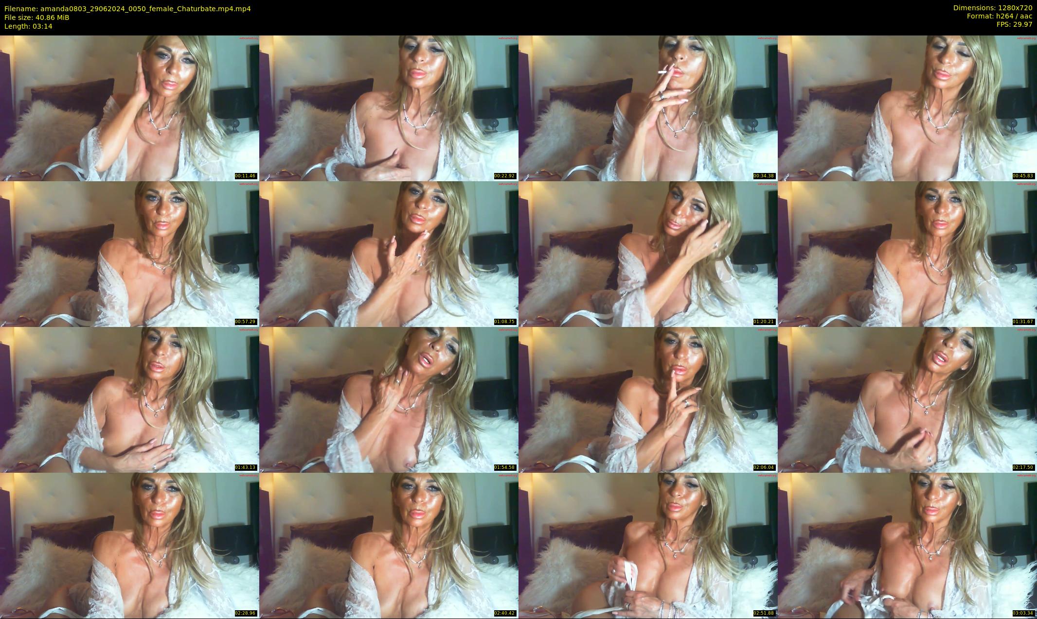amanda0803 — 4 minute Chaturbate female cam show recording, 720p, Jun 29, 2024