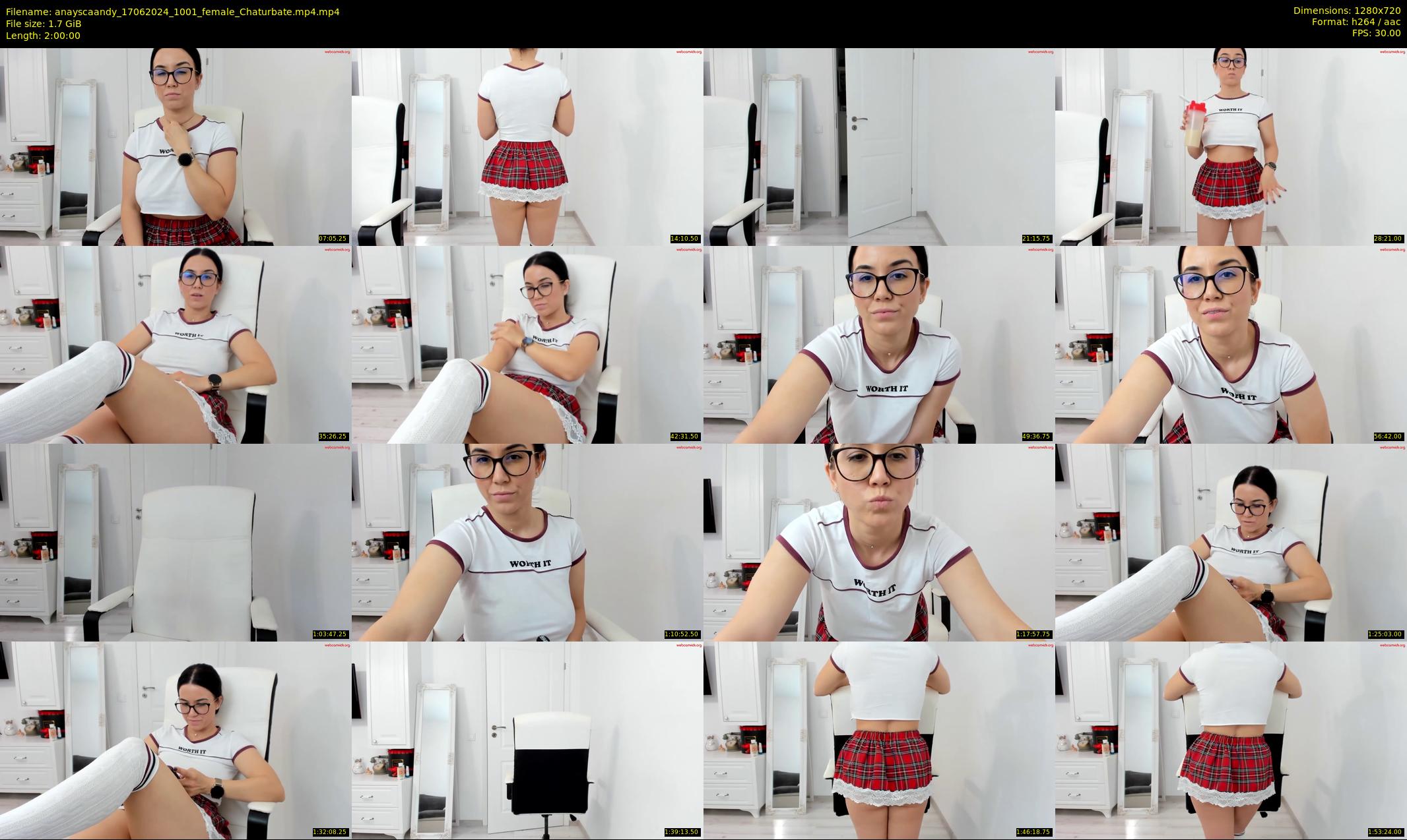 anayscaandy — 120 minute Chaturbate female cam show recording, 720p, Jun 17, 2024