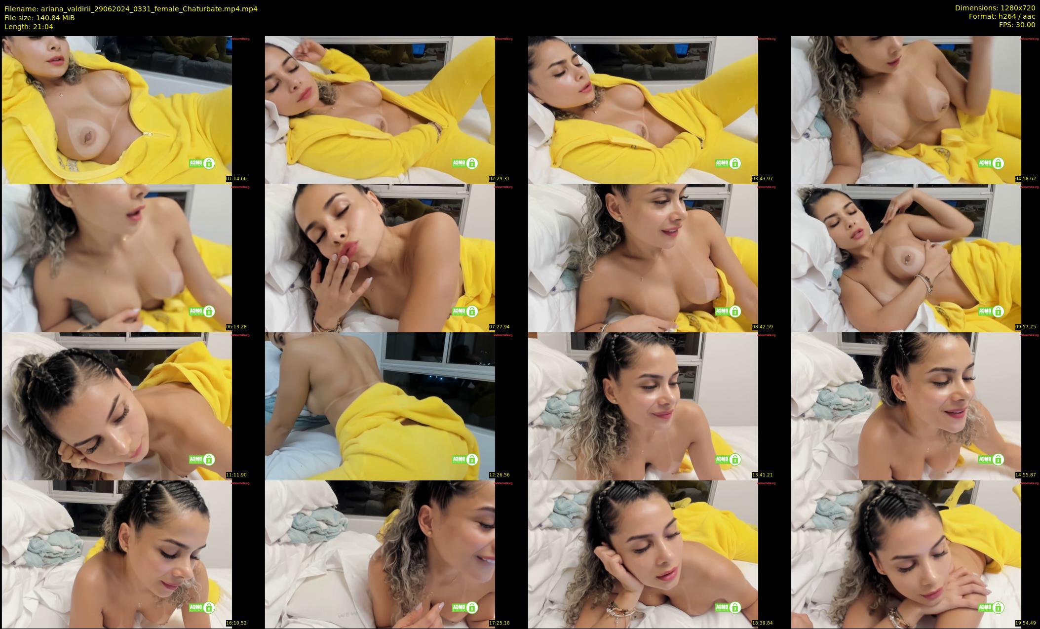 ariana_valdirii — 22 minute Chaturbate female cam show recording, 720p, Jun 29, 2024