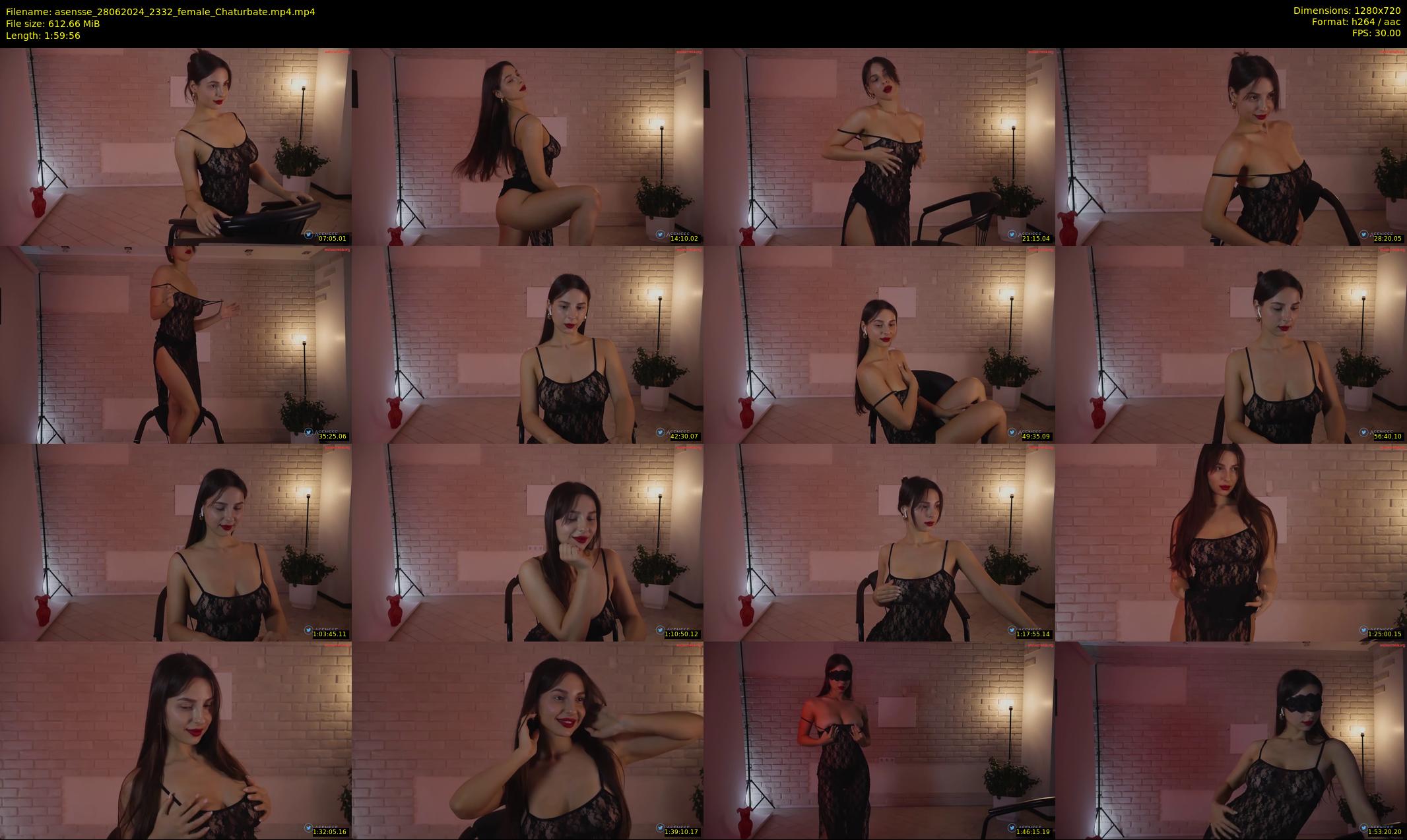 asensse — 120 minute Chaturbate female cam show recording, 720p, Jun 28, 2024