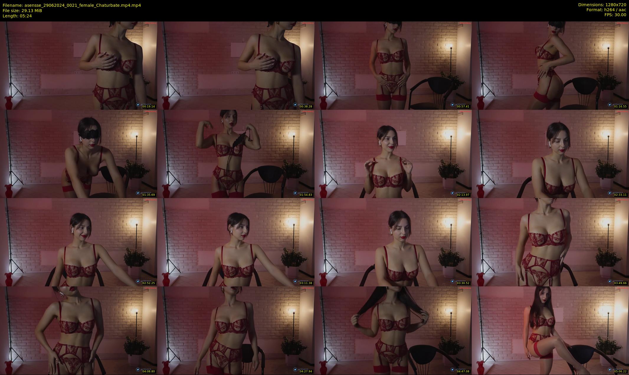 asensse — 6 minute Chaturbate female cam show recording, 720p, Jun 29, 2024