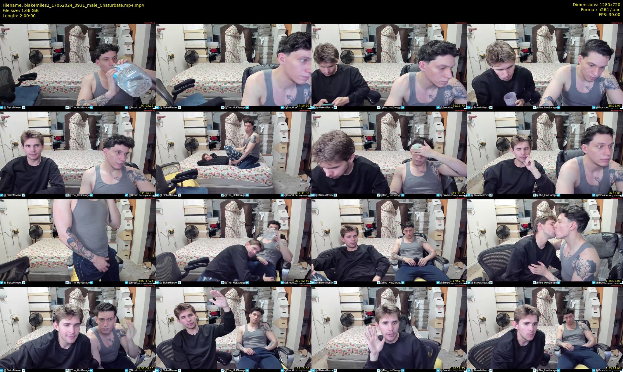 blakemiles2 — 120 minute Chaturbate male cam show recording, 720p, Jun 17, 2024