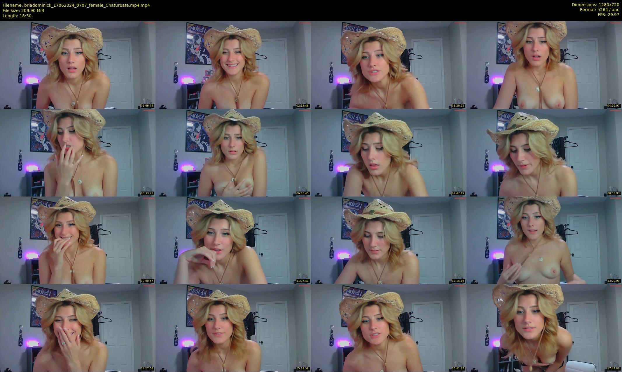 briadominick — 19 minute Chaturbate couple cam show recording, 720p, Jun 17, 2024
