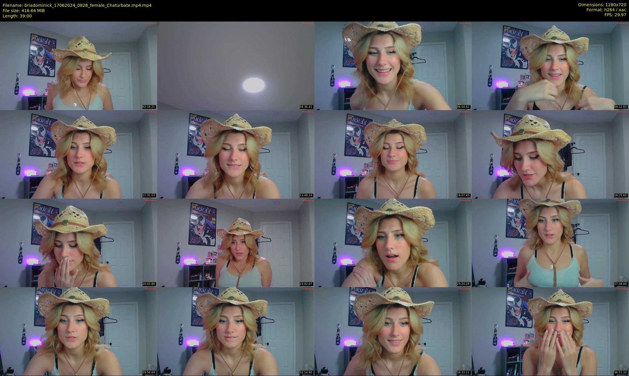 briadominick — 39 minute Chaturbate couple cam show recording, 720p, Jun 17, 2024