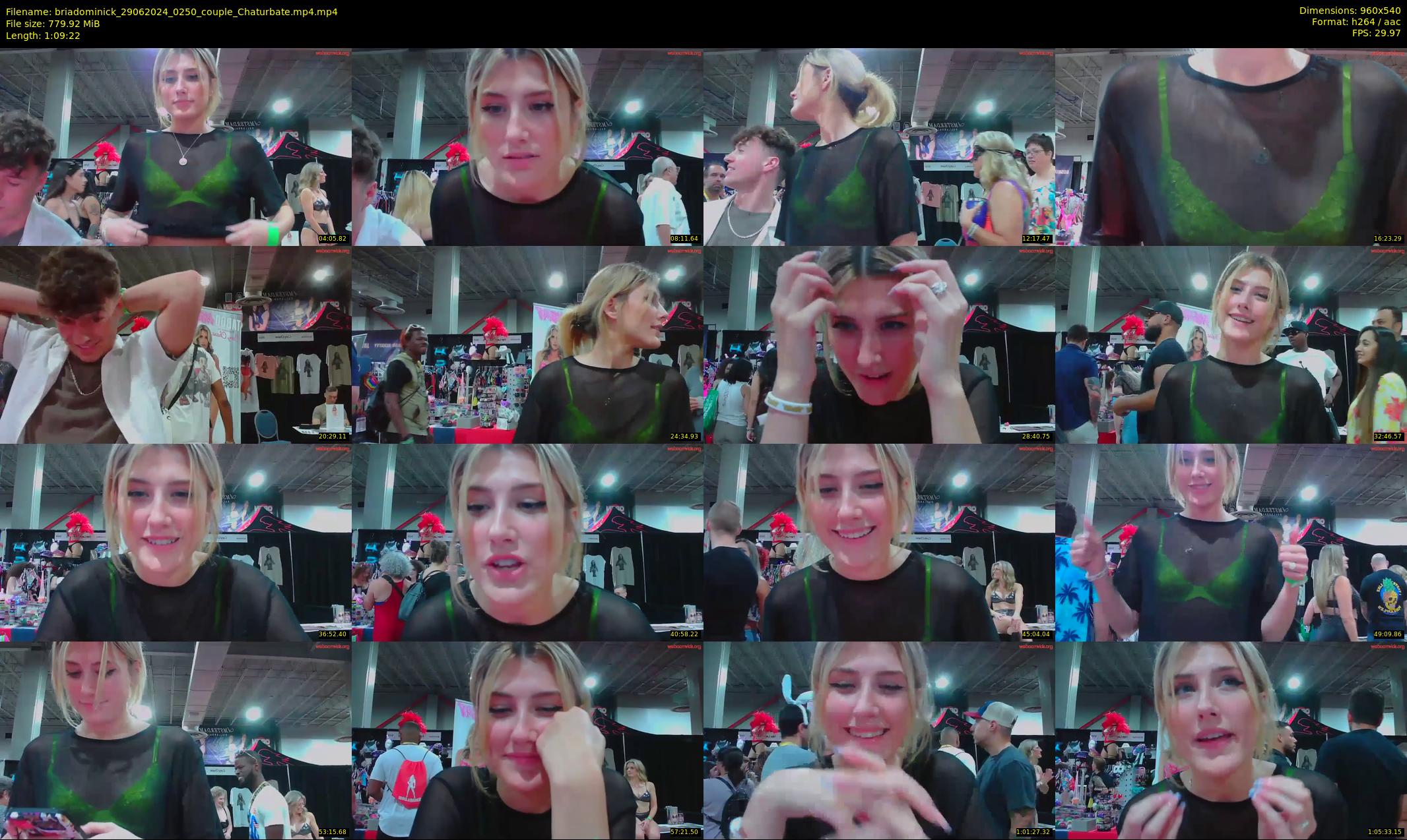 briadominick — 70 minute Chaturbate couple cam show recording, 480p, Jun 29, 2024