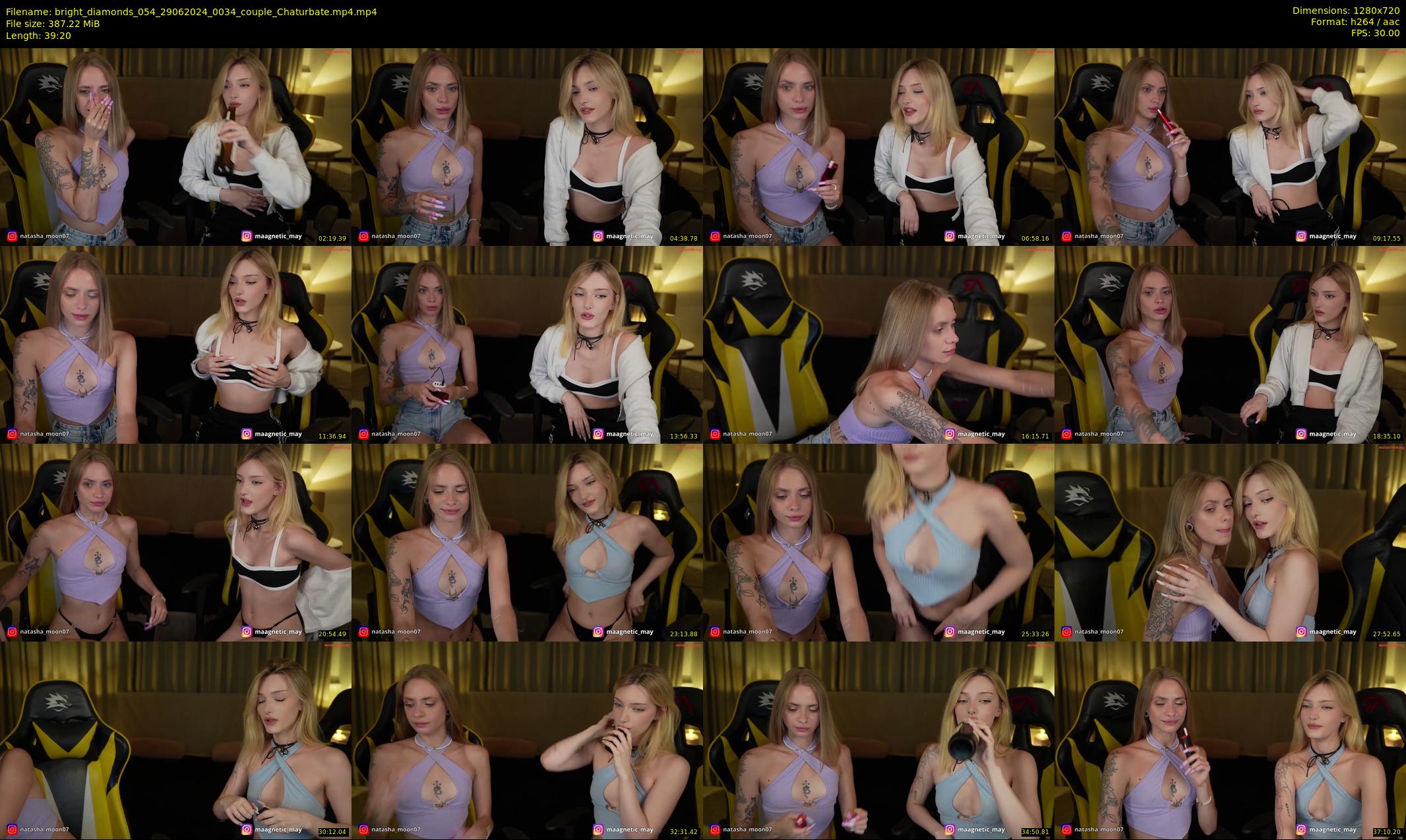 bright_diamonds_054 — 40 minute Chaturbate couple cam show recording, 720p, Jun 29, 2024
