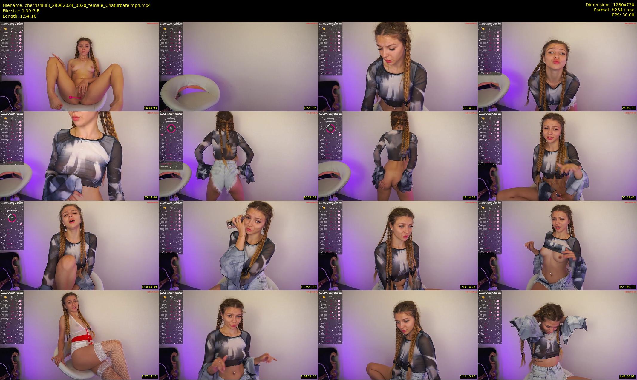 cherrishlulu — 115 minute Chaturbate female cam show recording, 720p, Jun 29, 2024