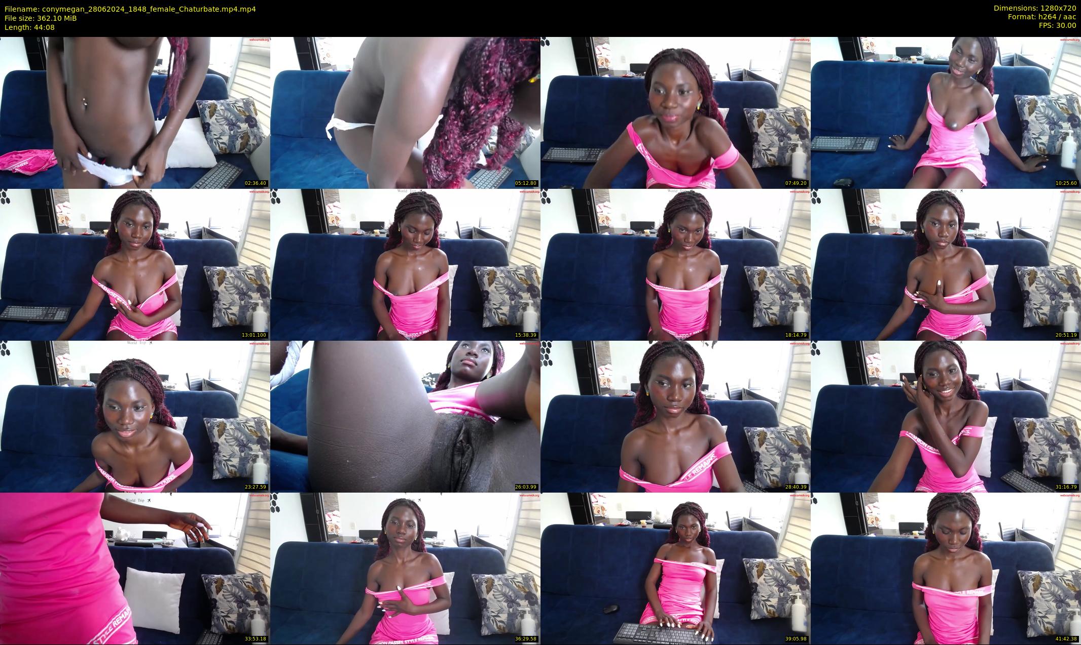 conymegan — 45 minute Chaturbate female cam show recording, 720p, Jun 28, 2024