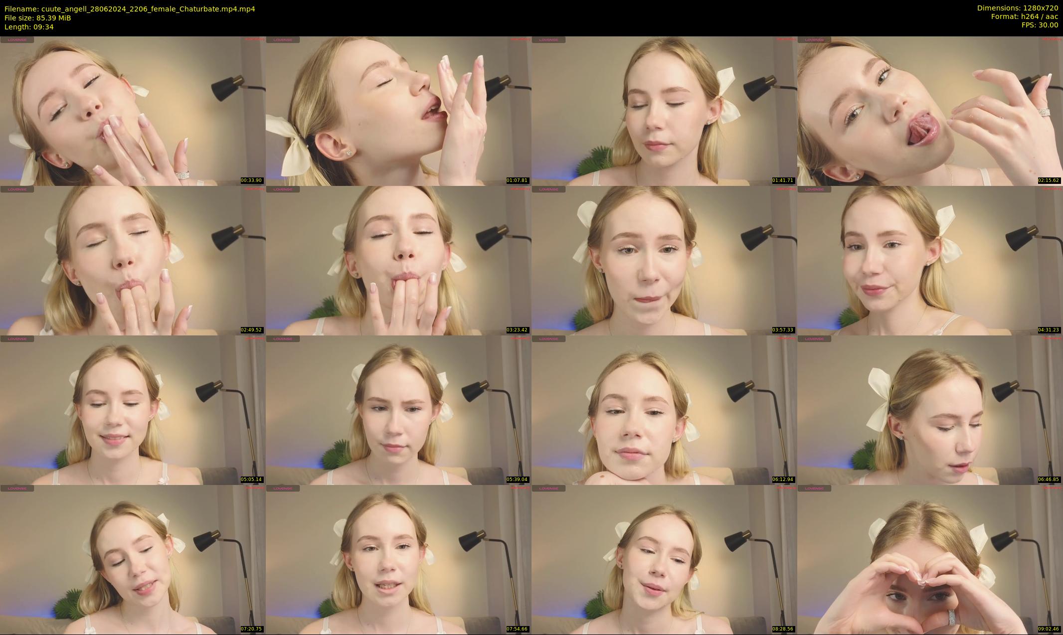 cuute_angell — 10 minute Chaturbate female cam show recording, 720p, Jun 28, 2024