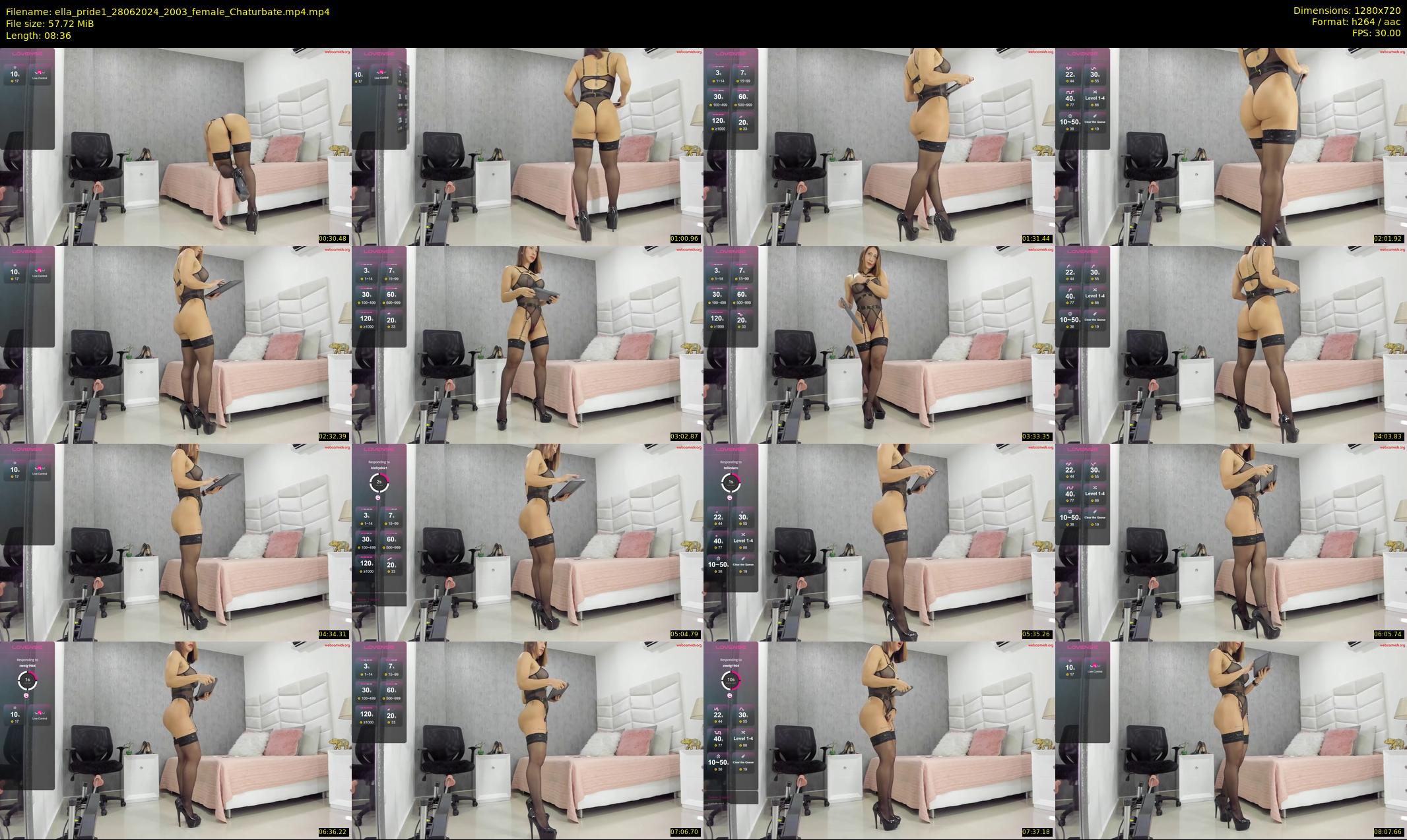 ella_pride1 — 9 minute Chaturbate female cam show recording, 720p, Jun 28, 2024
