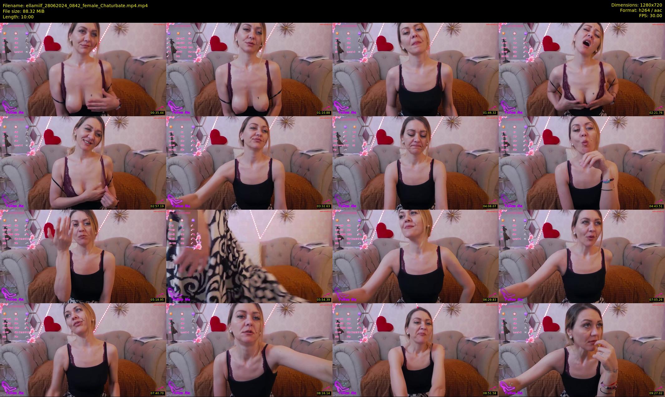 ellamilf — 10 minute Chaturbate female cam show recording, 720p, Jun 28, 2024