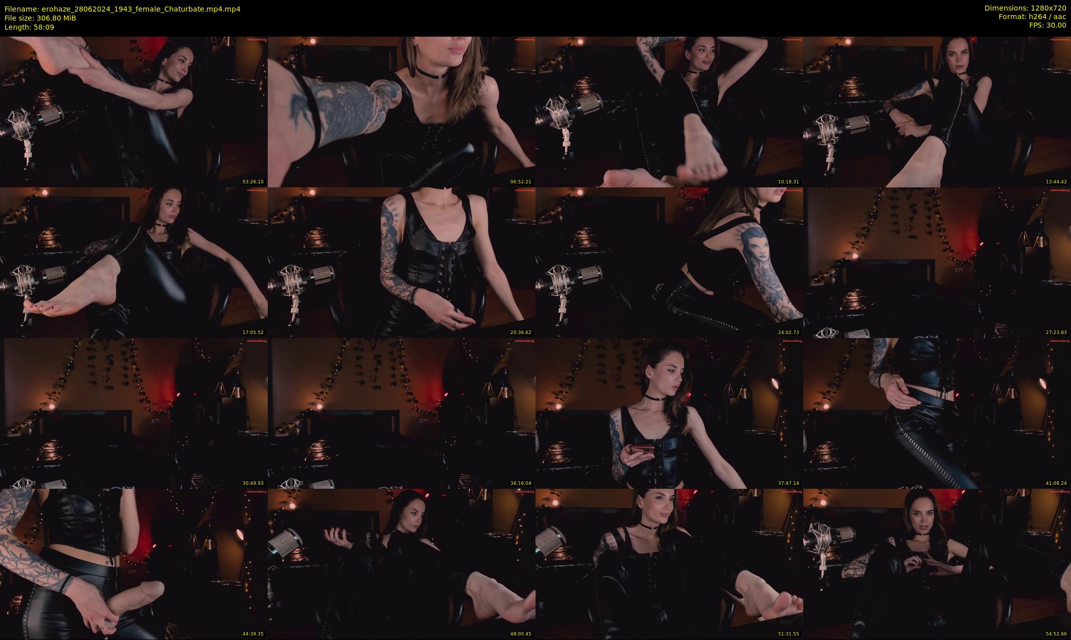 erohaze — 59 minute Chaturbate female cam show recording, 720p, Jun 28, 2024
