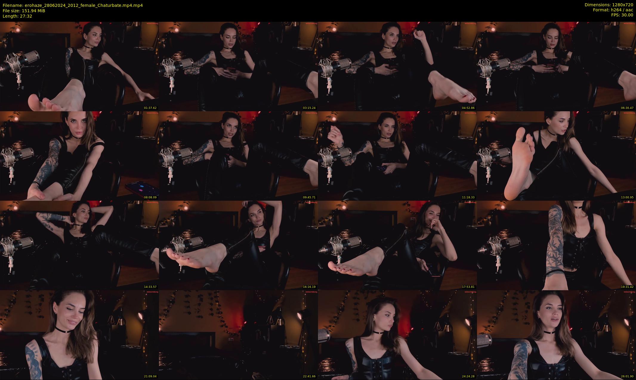 erohaze — 28 minute Chaturbate female cam show recording, 720p, Jun 28, 2024