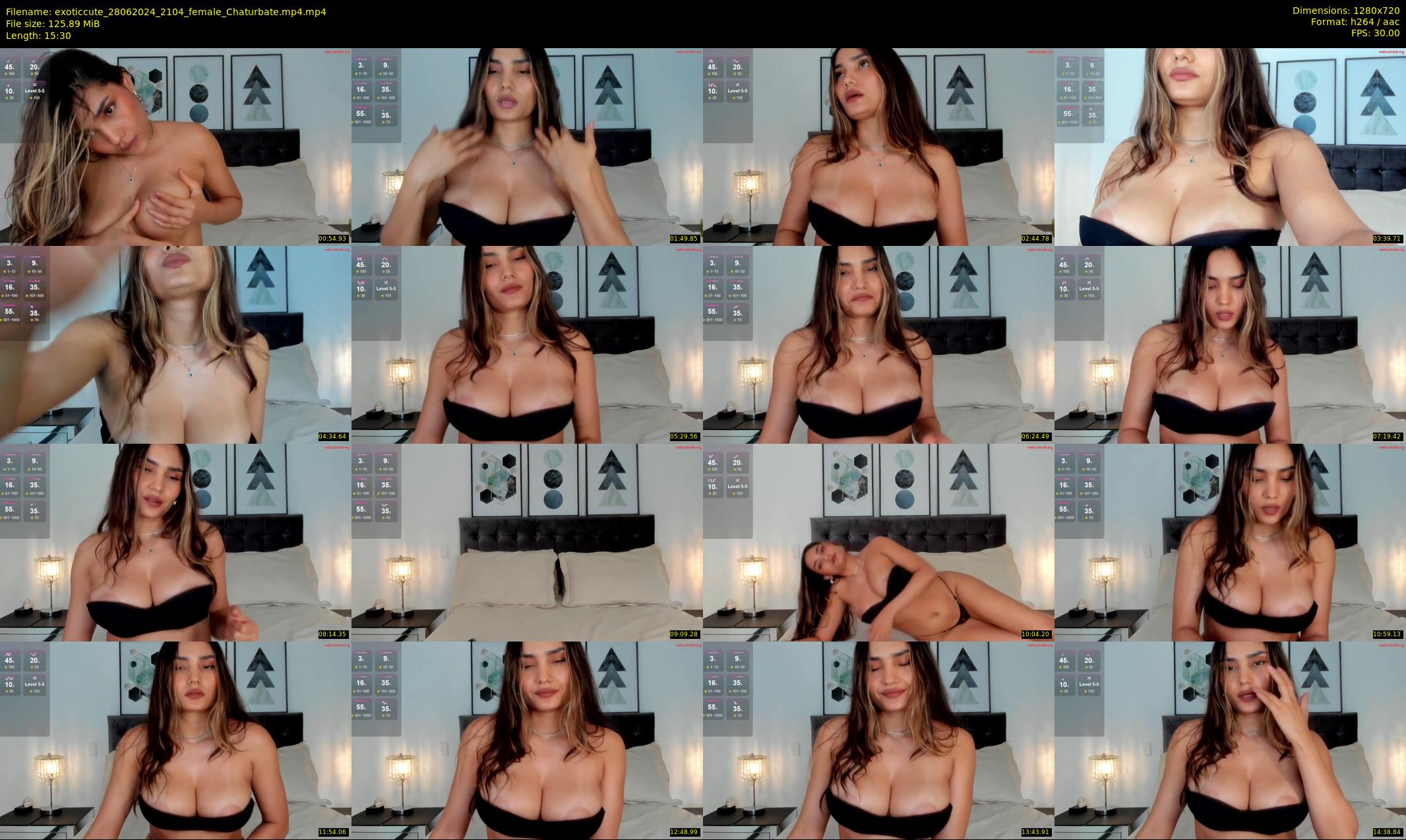 exoticcute — 16 minute Chaturbate female cam show recording, 720p, Jun 28, 2024