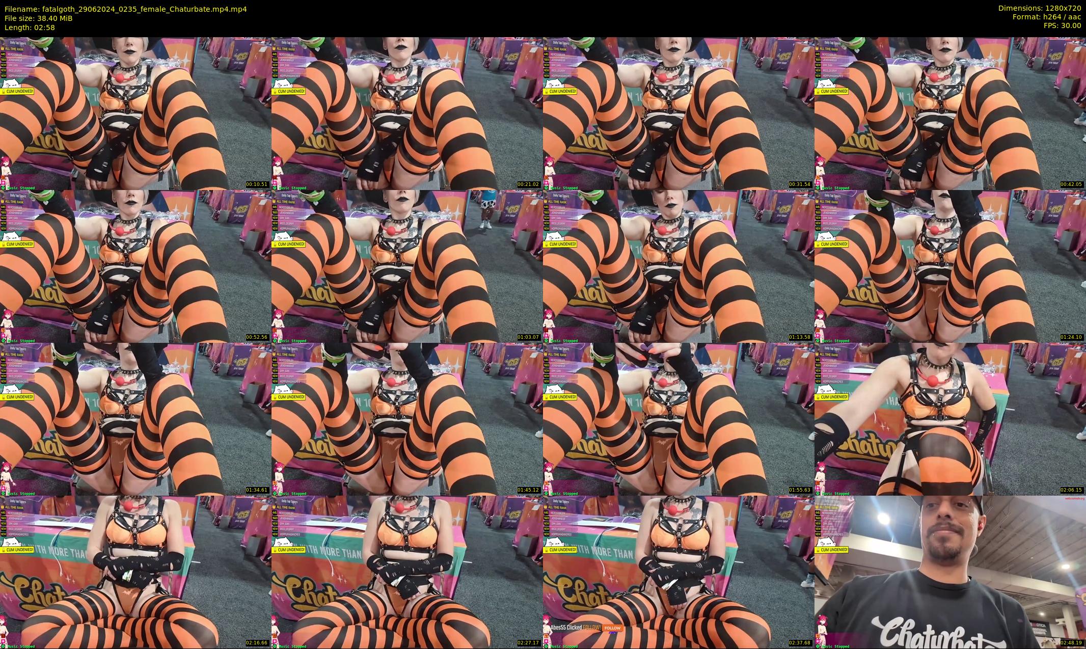 fatalgoth — 3 minute Chaturbate couple cam show recording, 720p, Jun 29, 2024