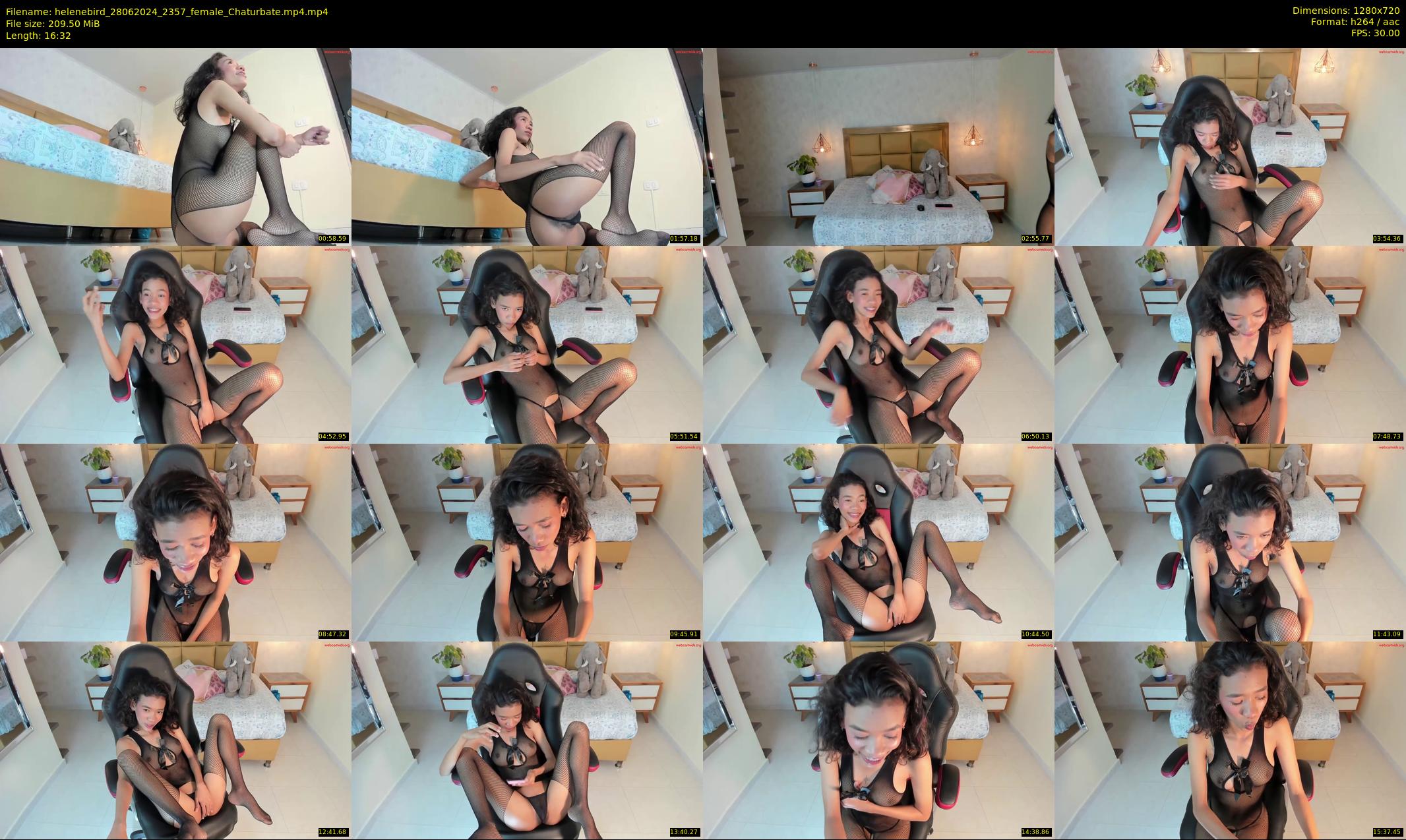 helenebird — 17 minute Chaturbate female cam show recording, 720p, Jun 28, 2024