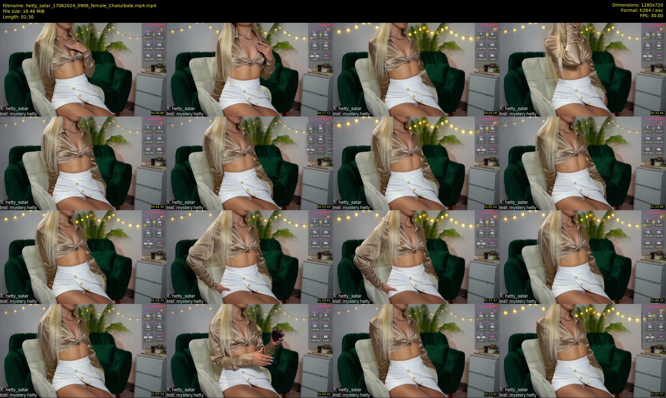 hetty_satar — 3 minute Chaturbate female cam show recording, 720p, Jun 17, 2024