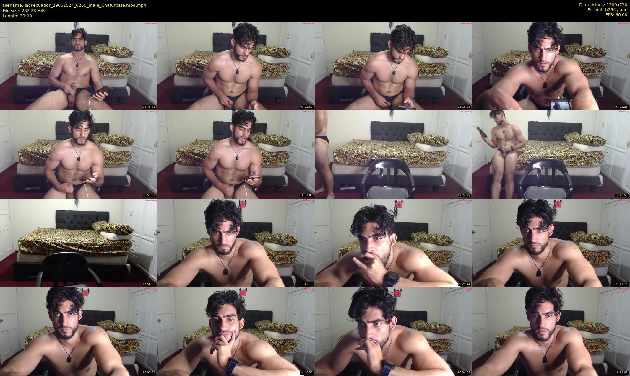 jackecuador — 30 minute Chaturbate male cam show recording, 720p, Jun 29, 2024