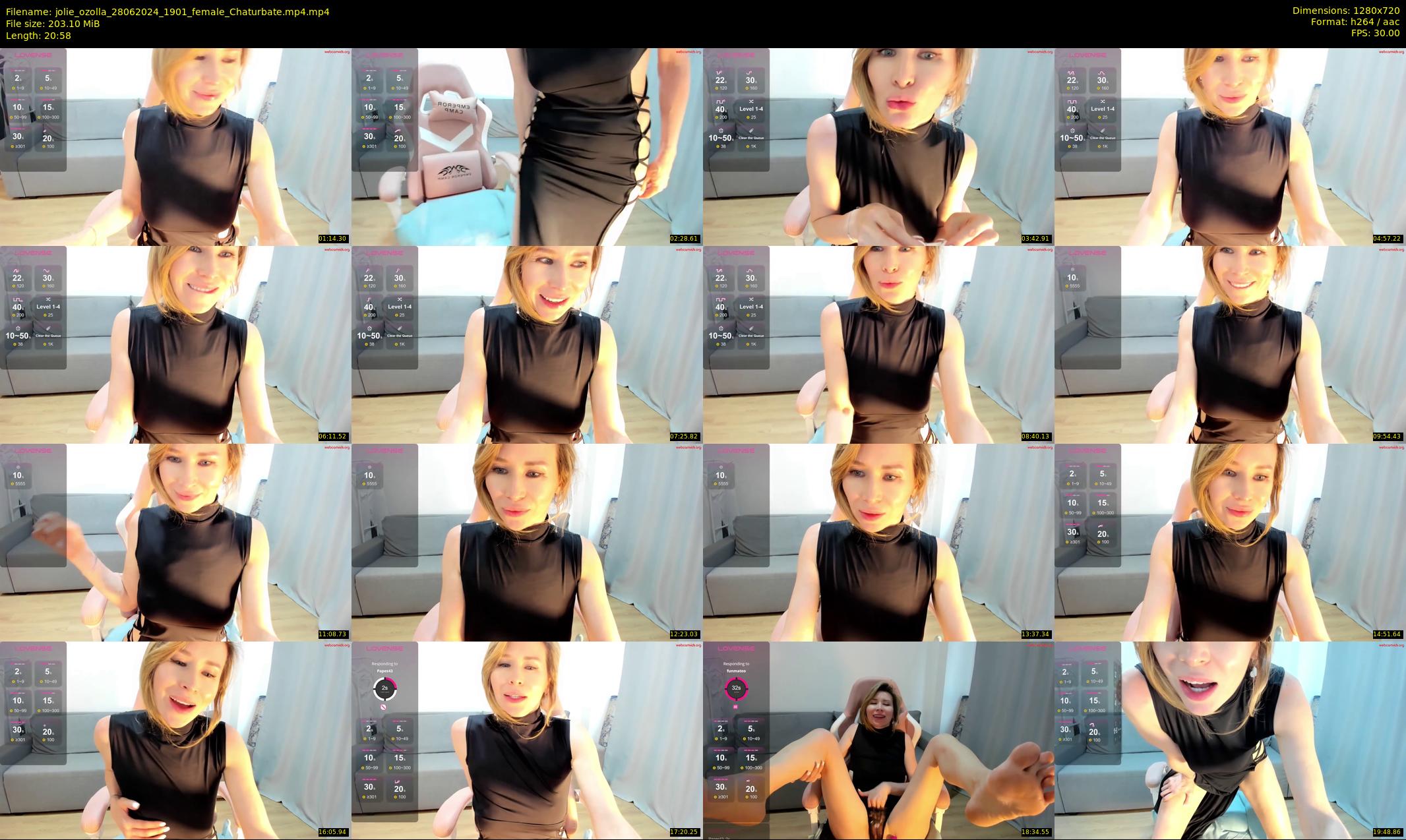 jolie_ozolla — 21 minute Chaturbate female cam show recording, 720p, Jun 28, 2024