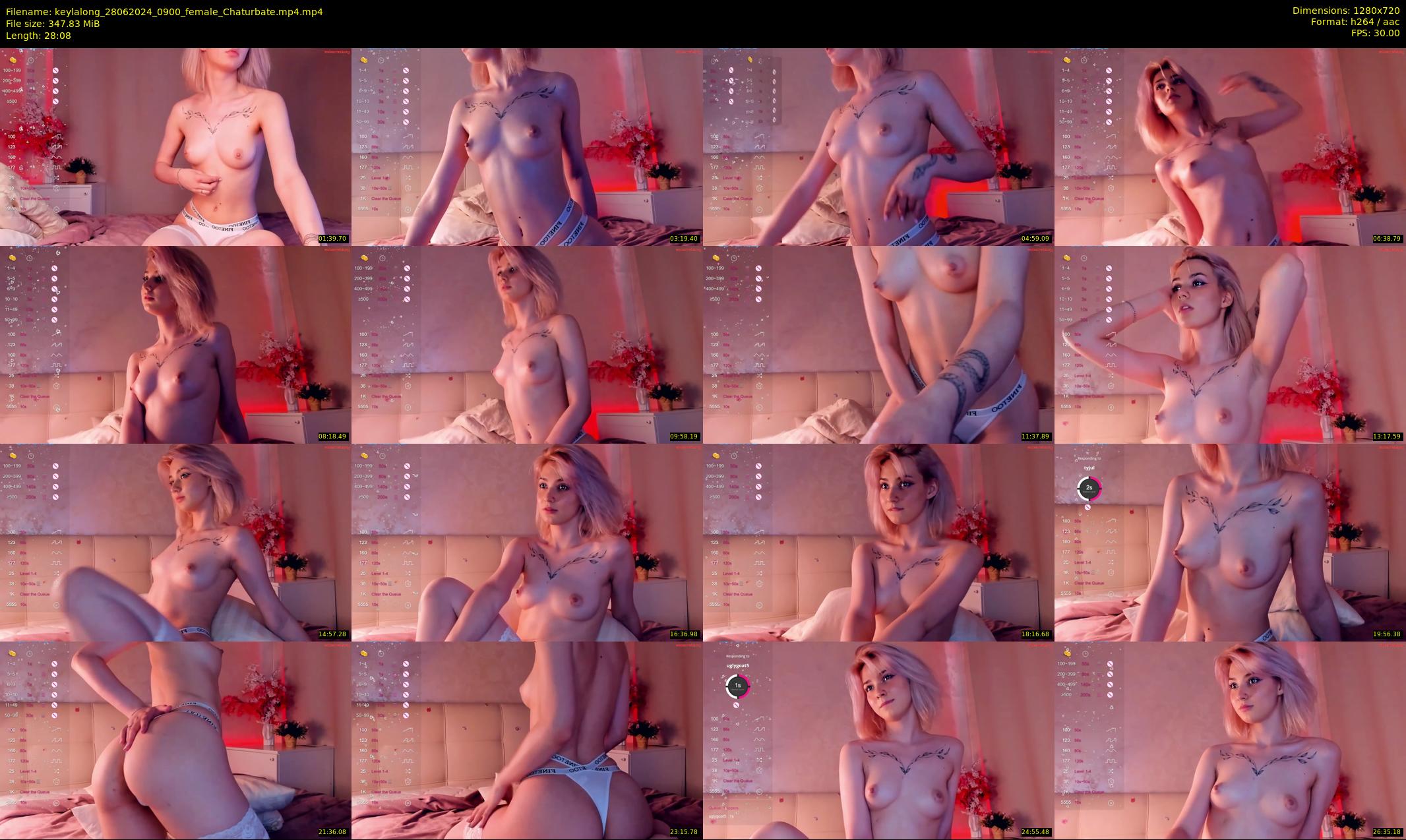 keylalong — 29 minute Chaturbate female cam show recording, 720p, Jun 28, 2024