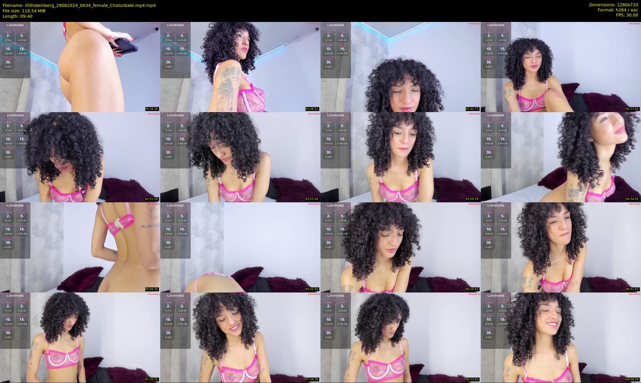 lilithsteinberg — 10 minute Chaturbate female cam show recording, 720p, Jun 29, 2024