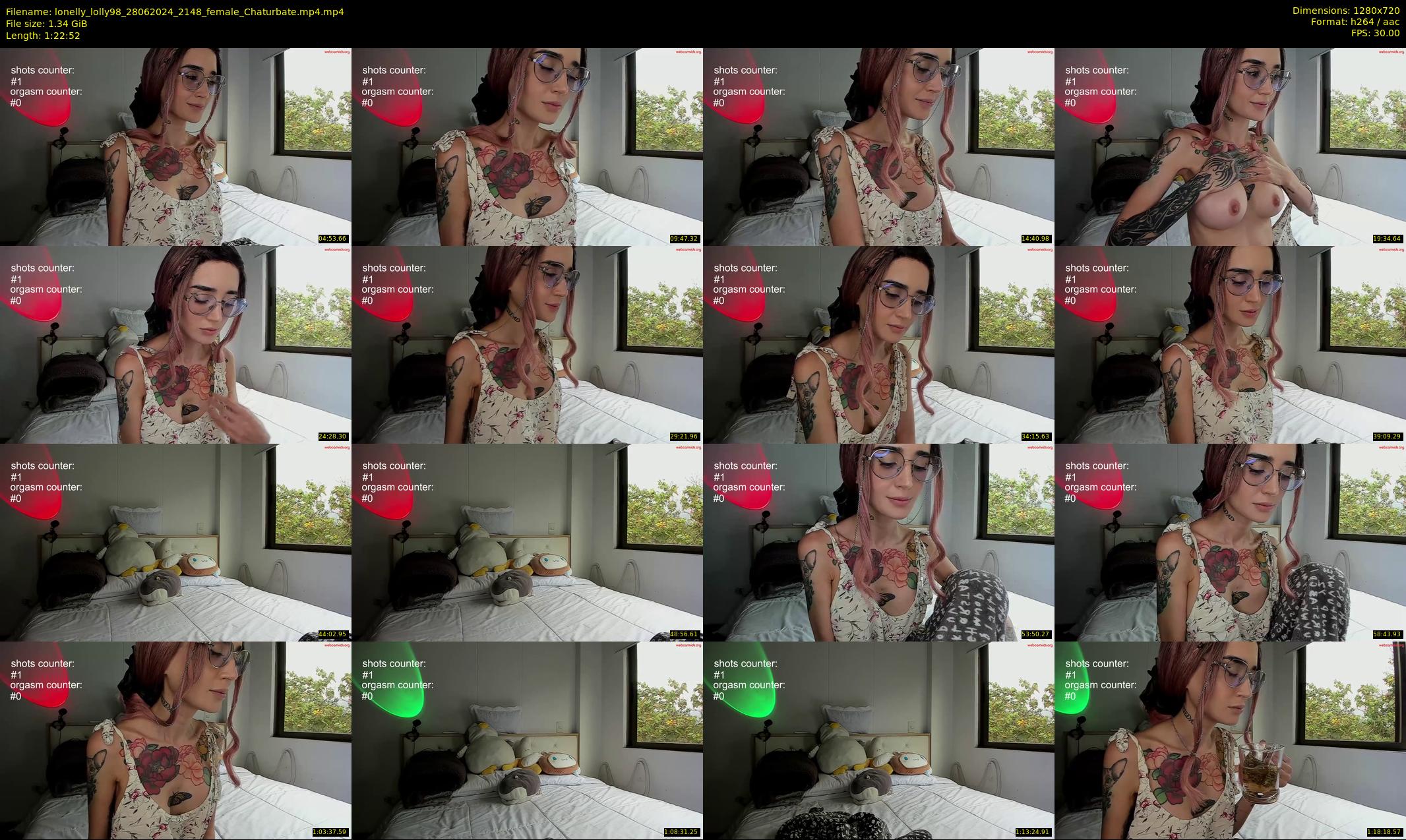 lonelly_lolly98 — 83 minute Chaturbate female cam show recording, 720p, Jun 28, 2024