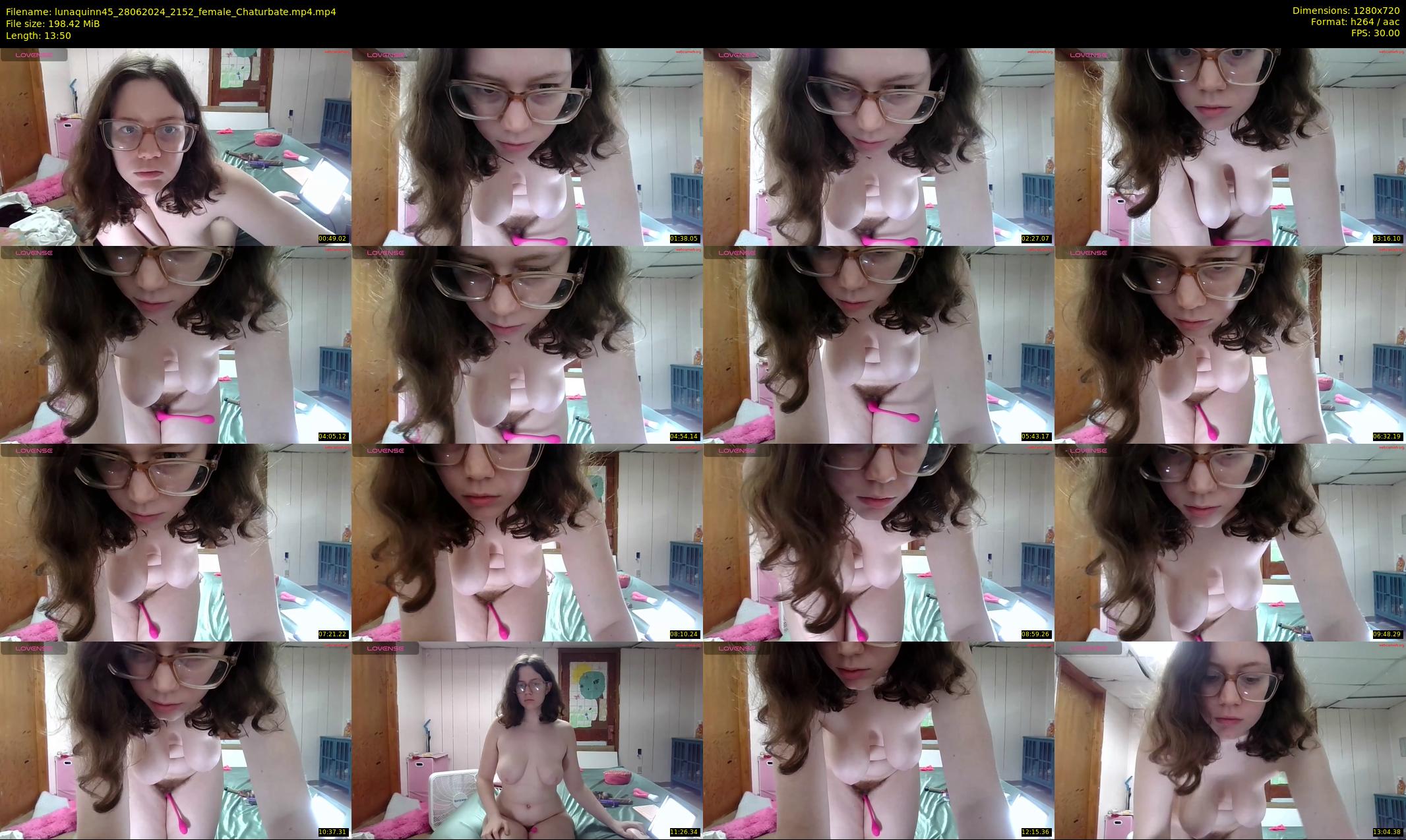 lunaquinn45 — 14 minute Chaturbate female cam show recording, 720p, Jun 28, 2024