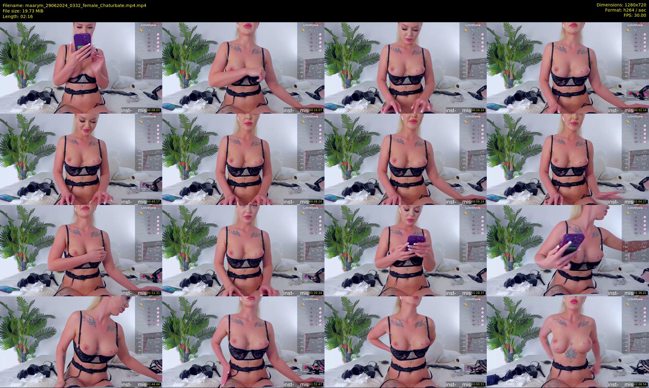 maarym — 3 minute Chaturbate couple cam show recording, 720p, Jun 29, 2024