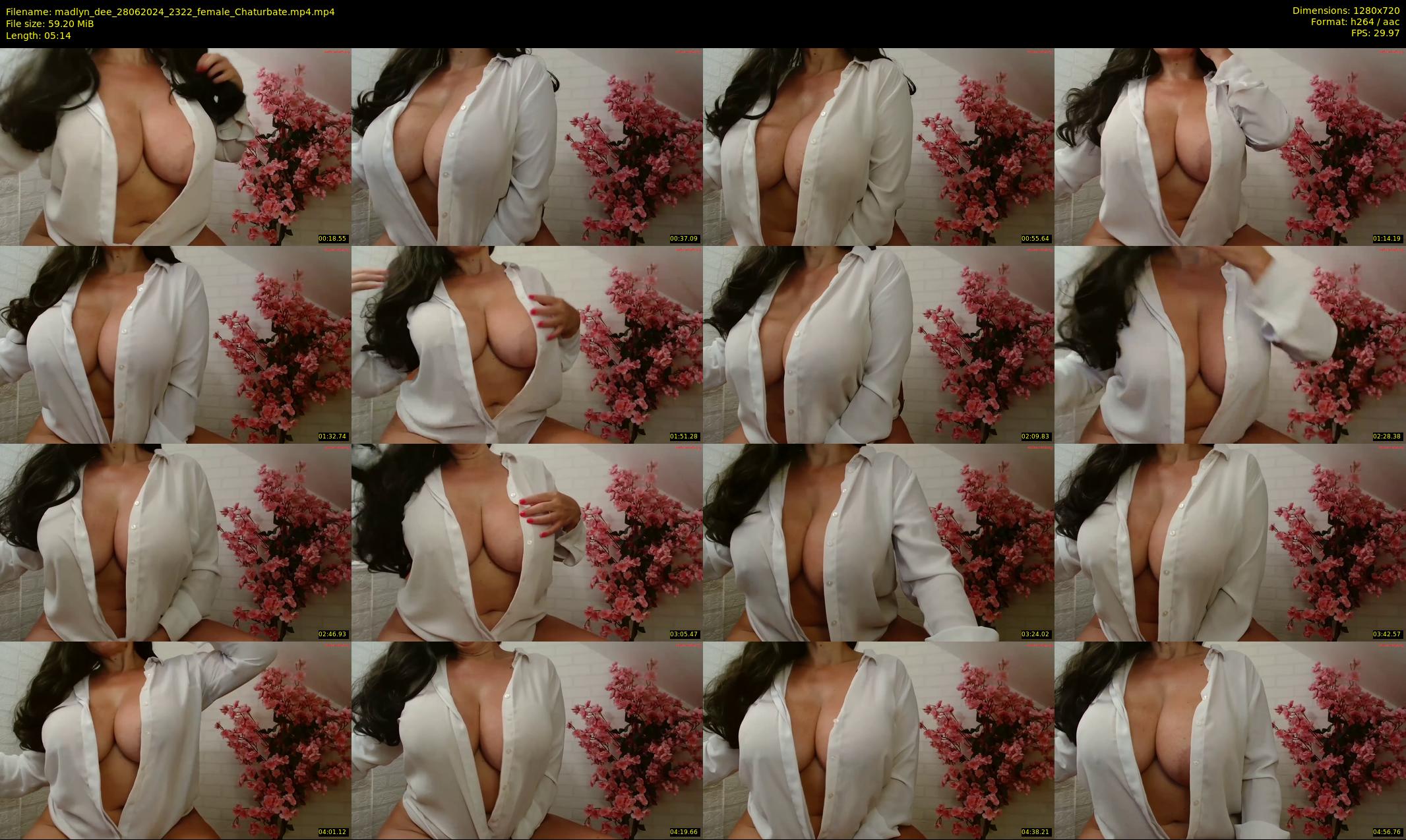 madlyn_dee — 6 minute Chaturbate female cam show recording, 720p, Jun 28, 2024