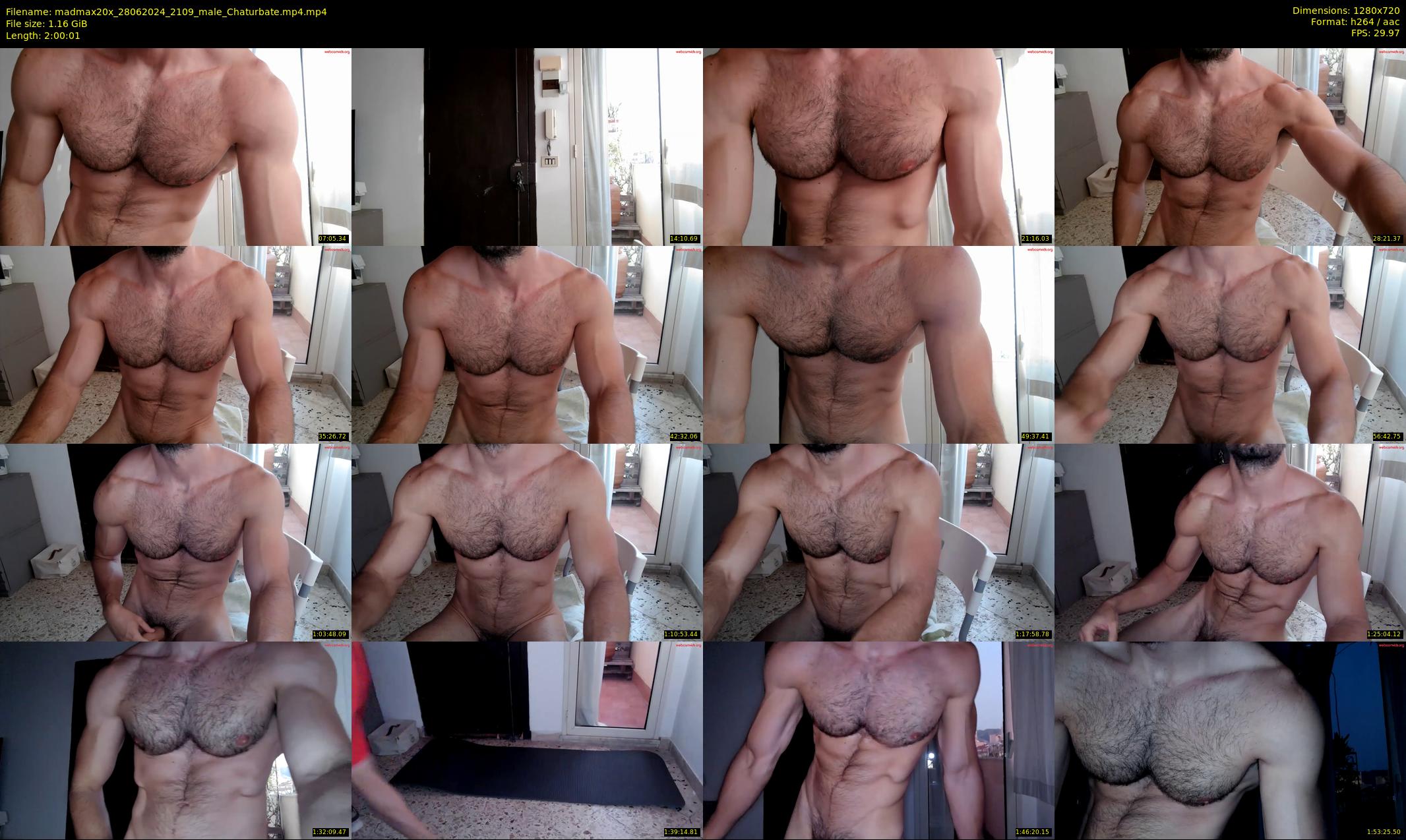 madmax20x — 121 minute Chaturbate male cam show recording, 720p, Jun 28, 2024