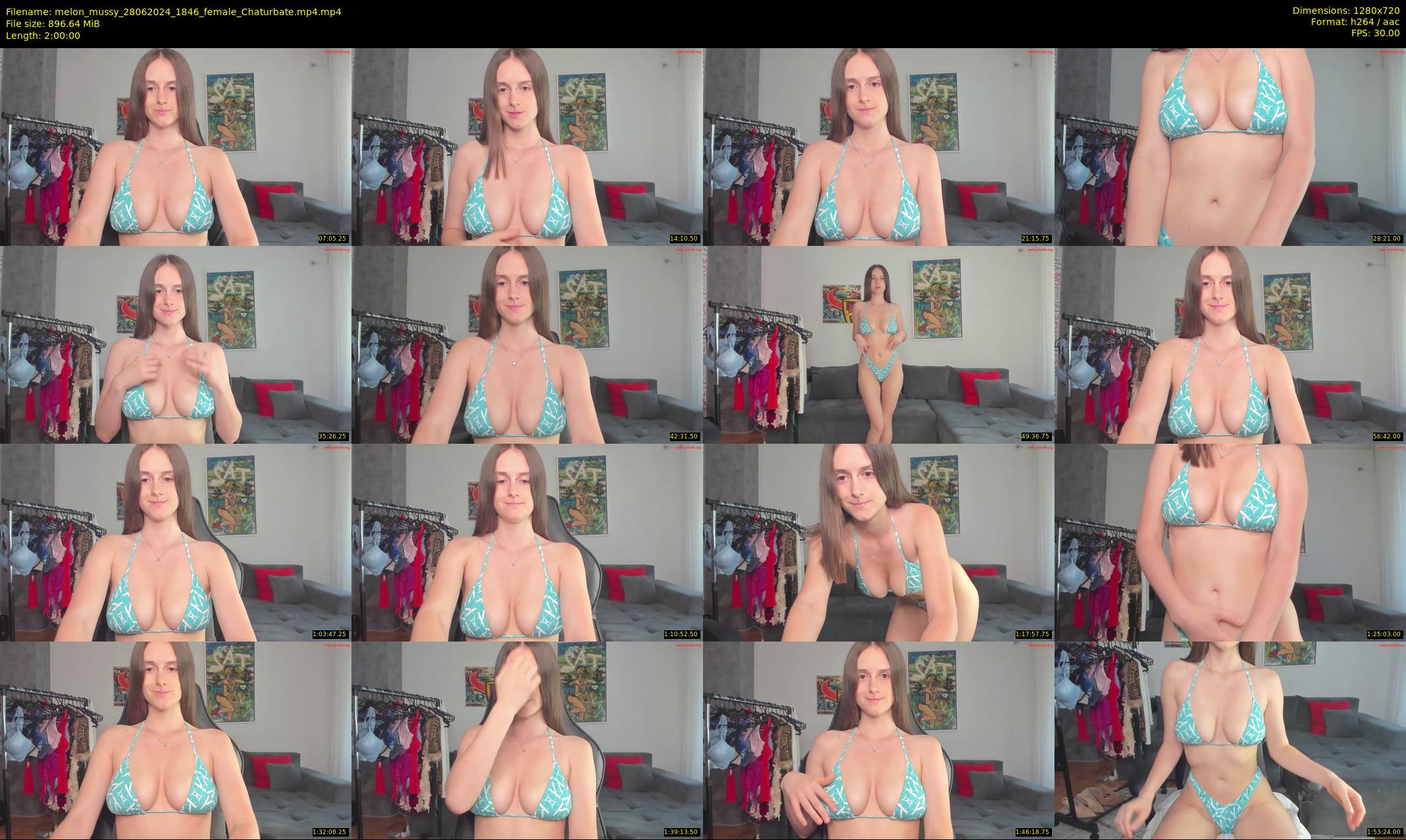 melon_mussy — 120 minute Chaturbate female cam show recording, 720p, Jun 28, 2024