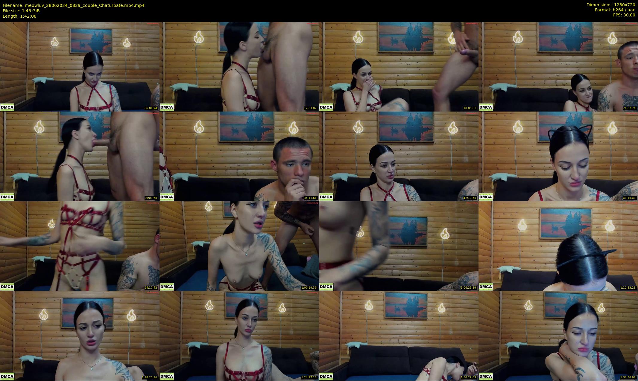 meowluv — 103 minute Chaturbate couple cam show recording, 720p, Jun 28, 2024