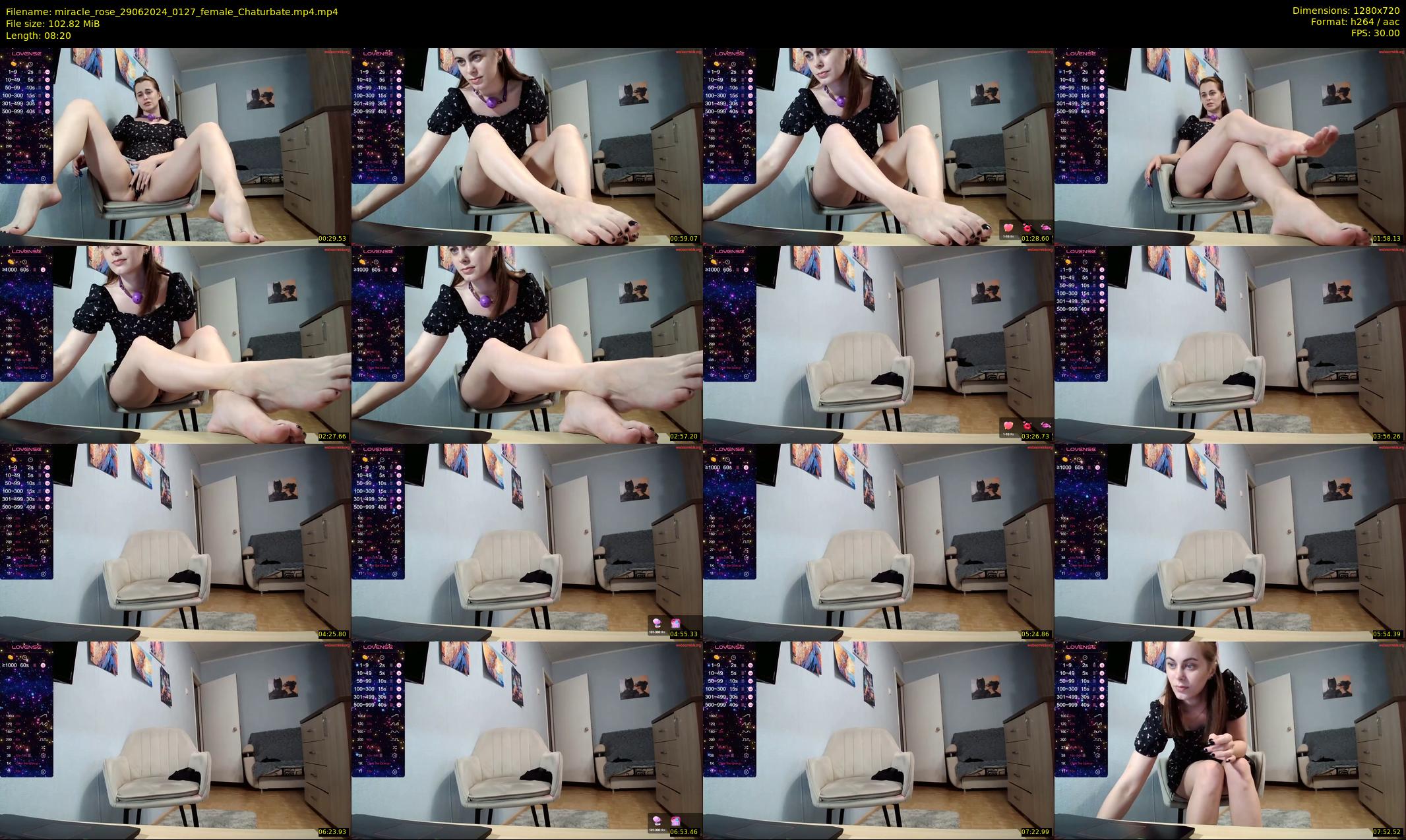 miracle_rose — 9 minute Chaturbate female cam show recording, 720p, Jun 29, 2024