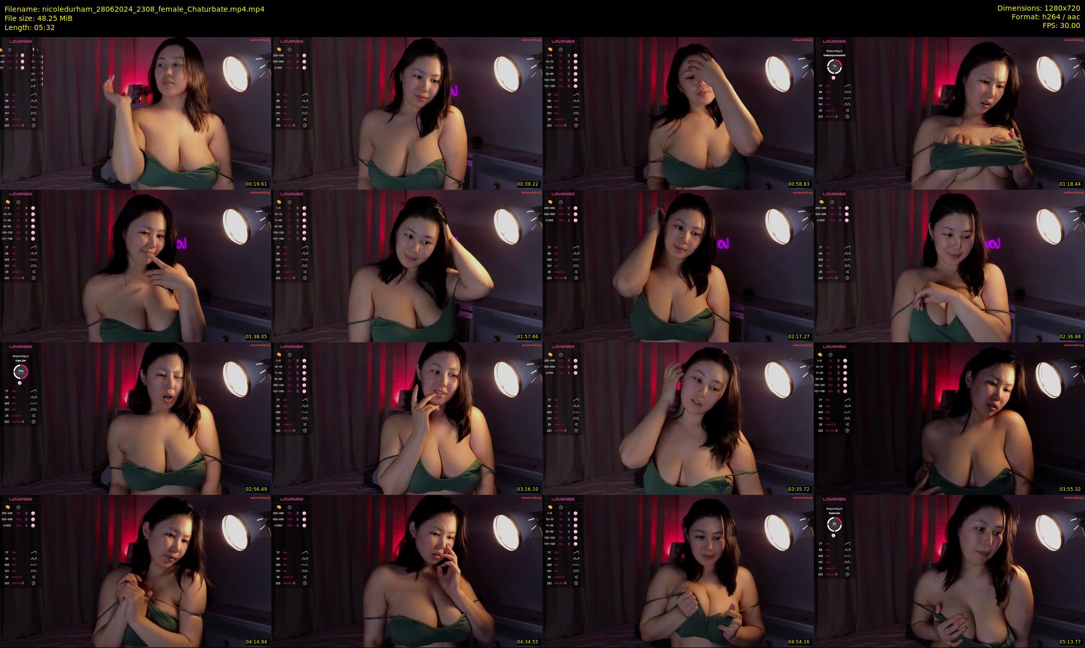 nicoledurham — 6 minute Chaturbate female cam show recording, 720p, Jun 28, 2024