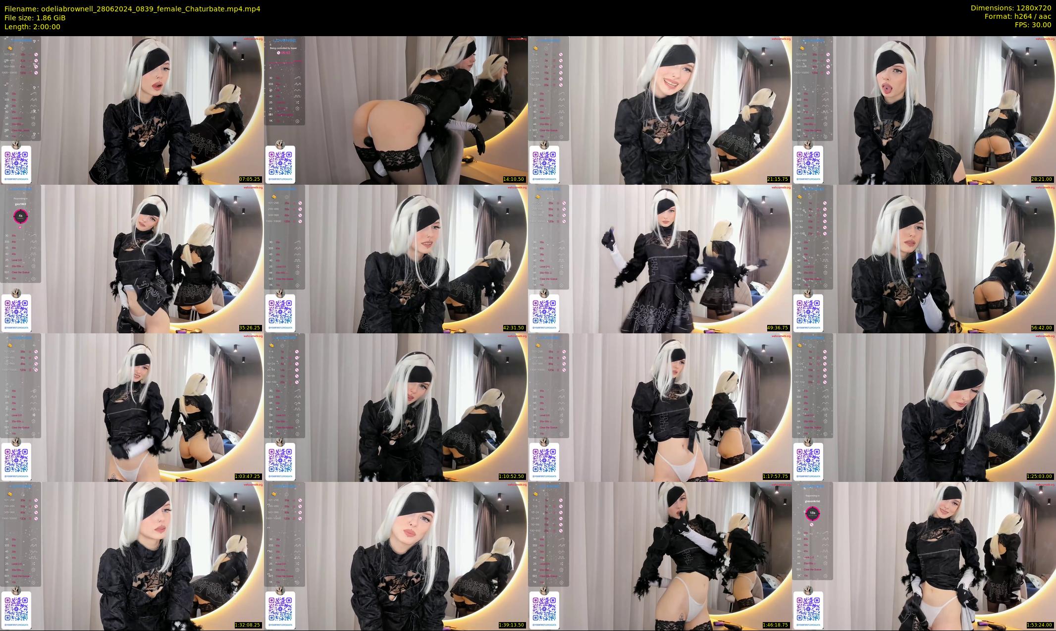 odeliabrownell — 120 minute Chaturbate female cam show recording, 720p, Jun 28, 2024
