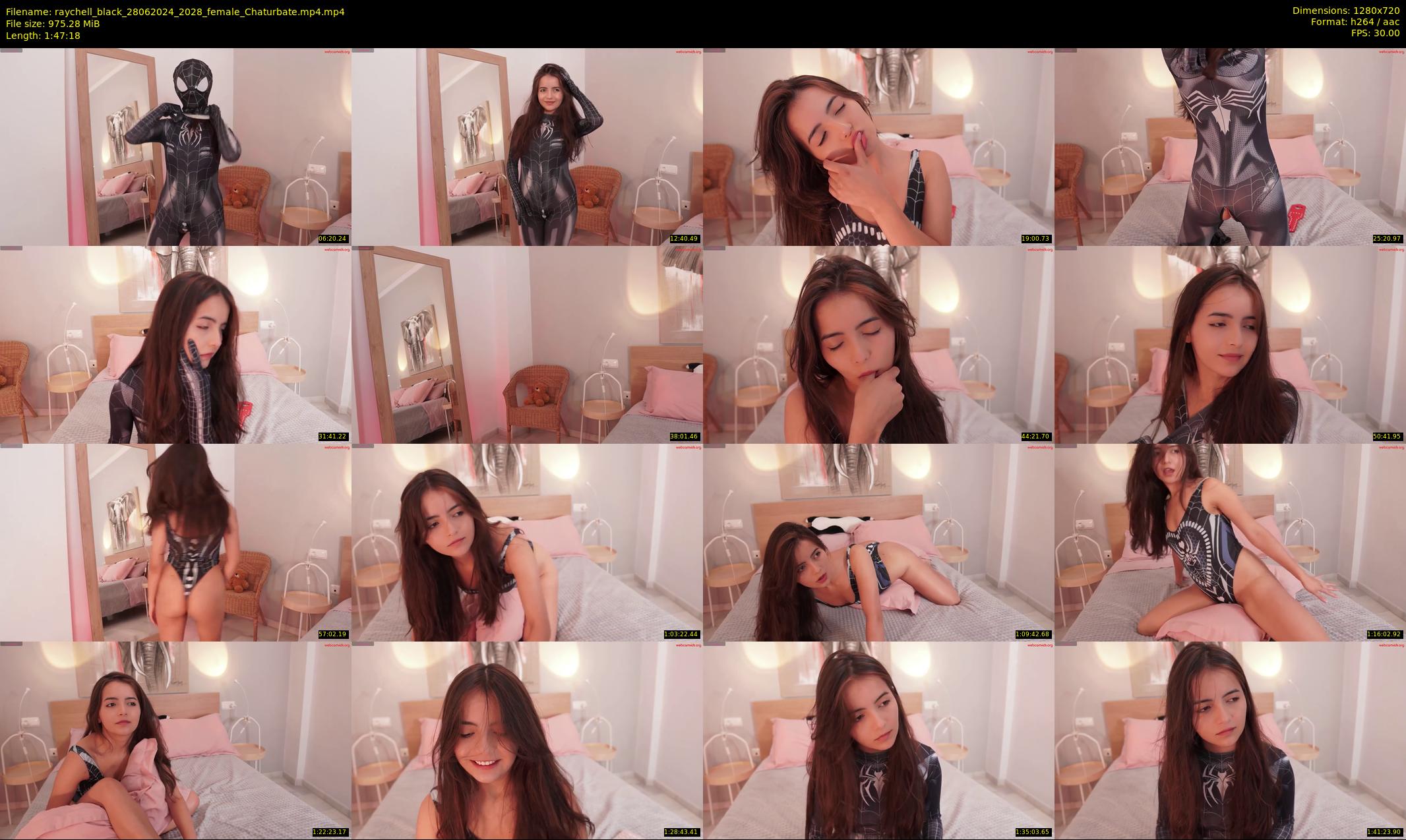 raychell_black — 108 minute Chaturbate female cam show recording, 720p, Jun 28, 2024