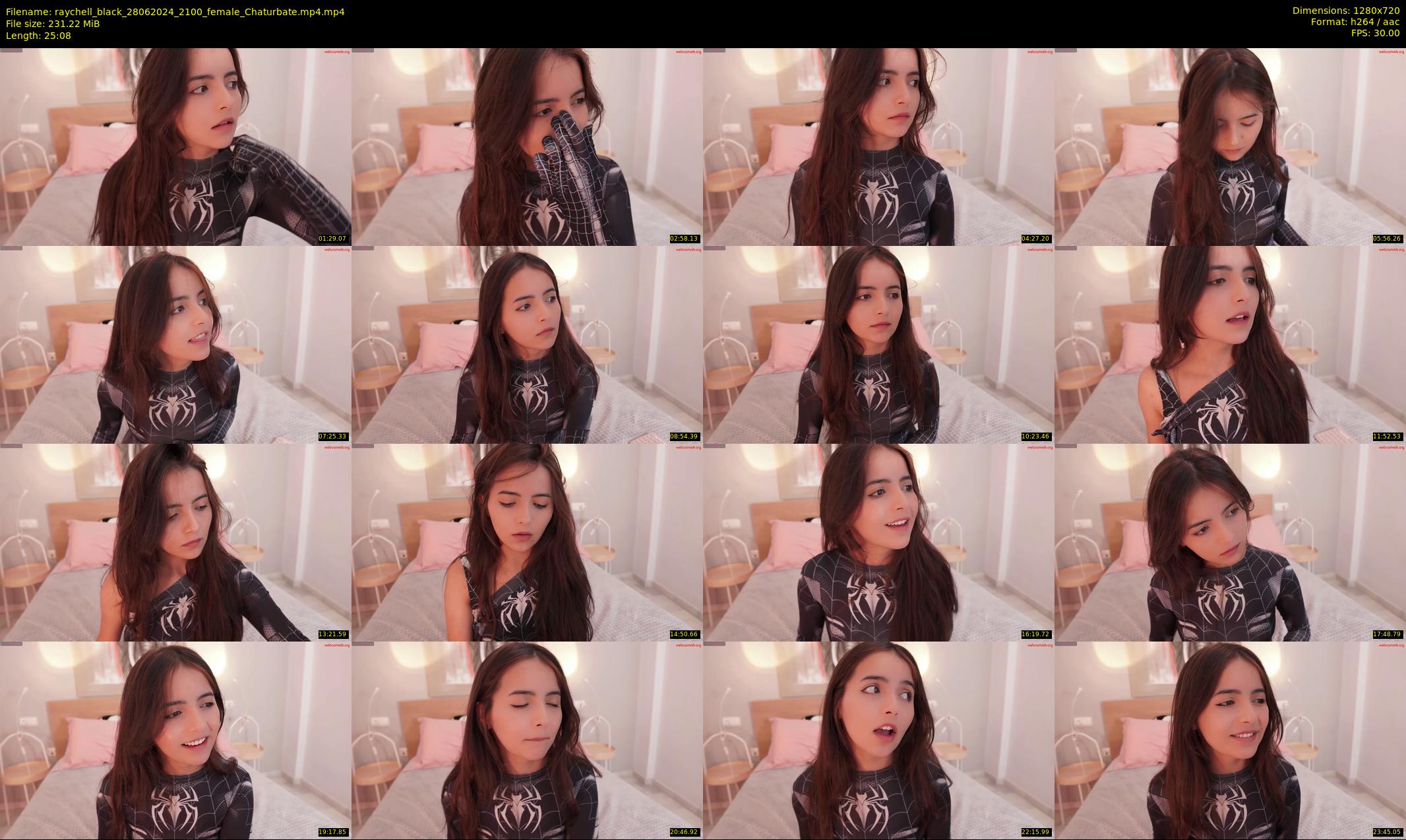 raychell_black — 26 minute Chaturbate female cam show recording, 720p, Jun 28, 2024