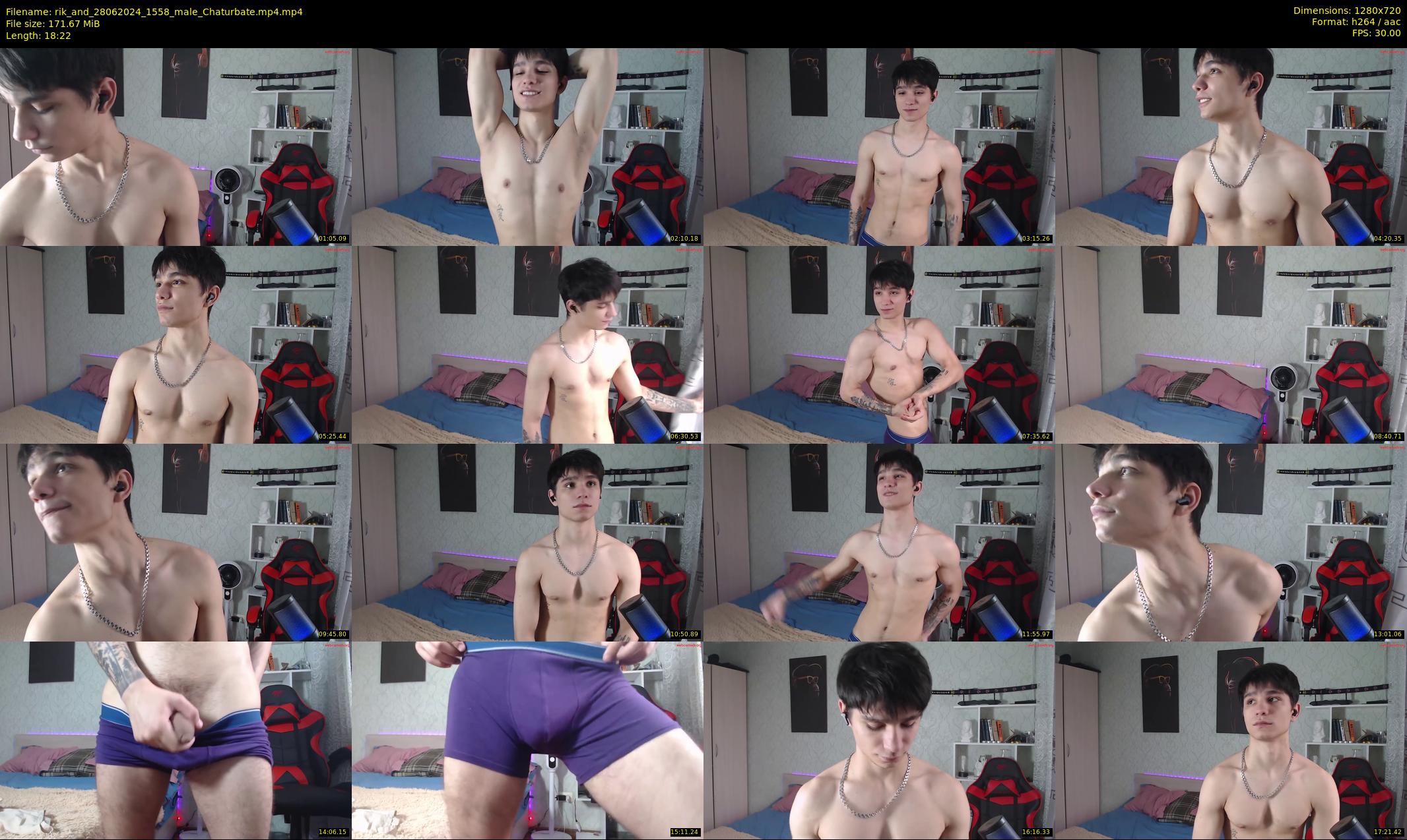rik_and — 19 minute Chaturbate male cam show recording, 720p, Jun 28, 2024