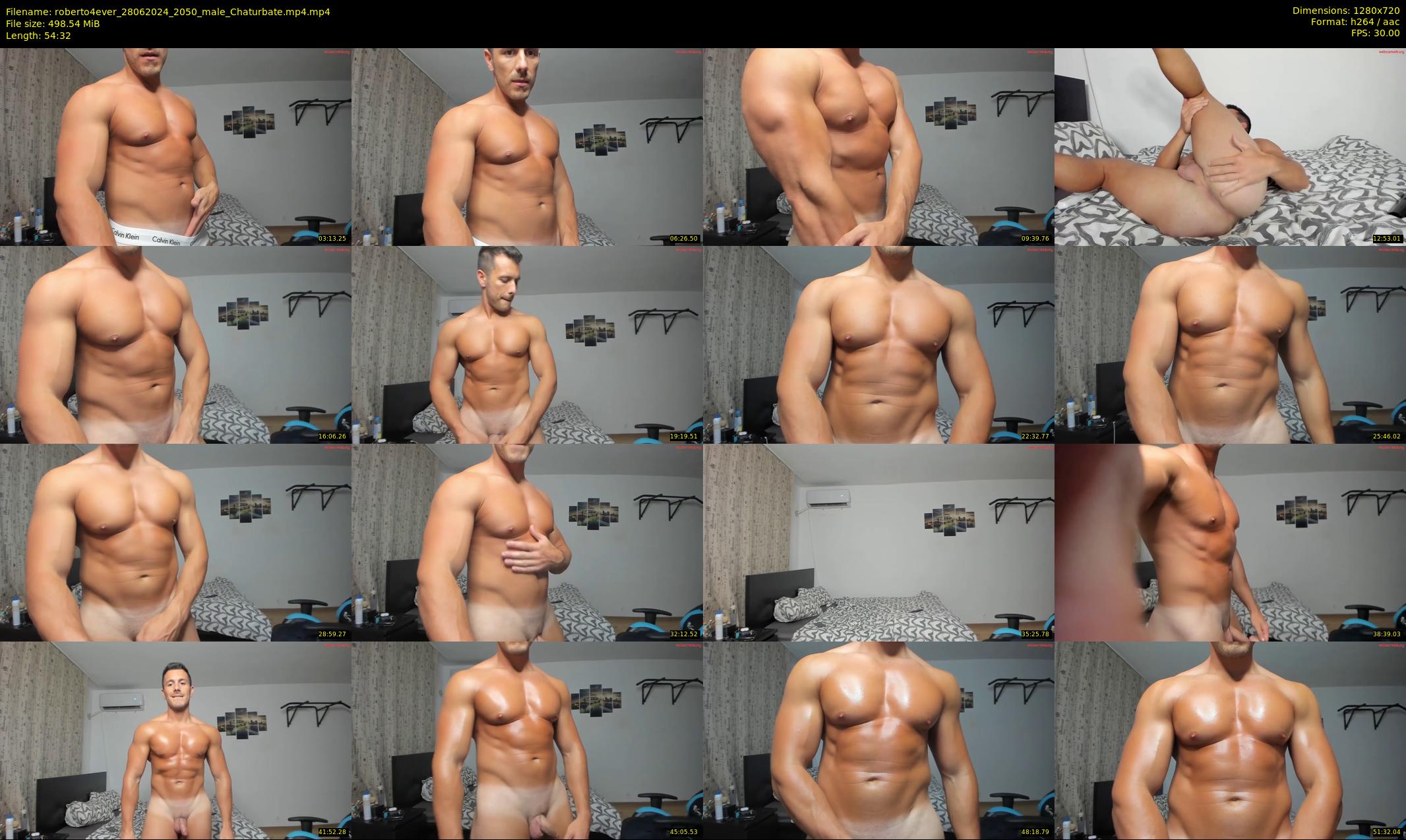 roberto4ever — 55 minute Chaturbate male cam show recording, 720p, Jun 28, 2024