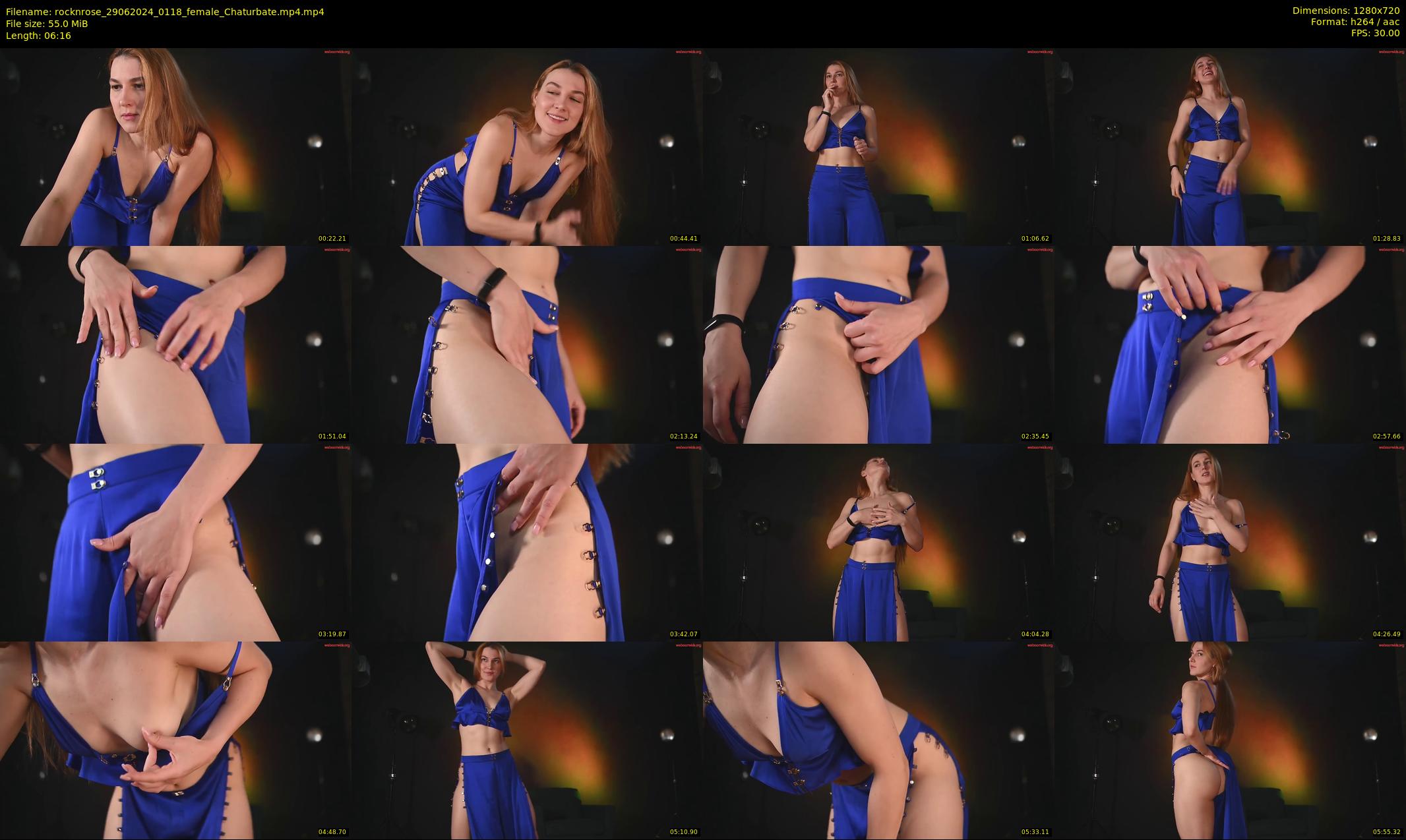 rocknrose — 7 minute Chaturbate female cam show recording, 720p, Jun 29, 2024