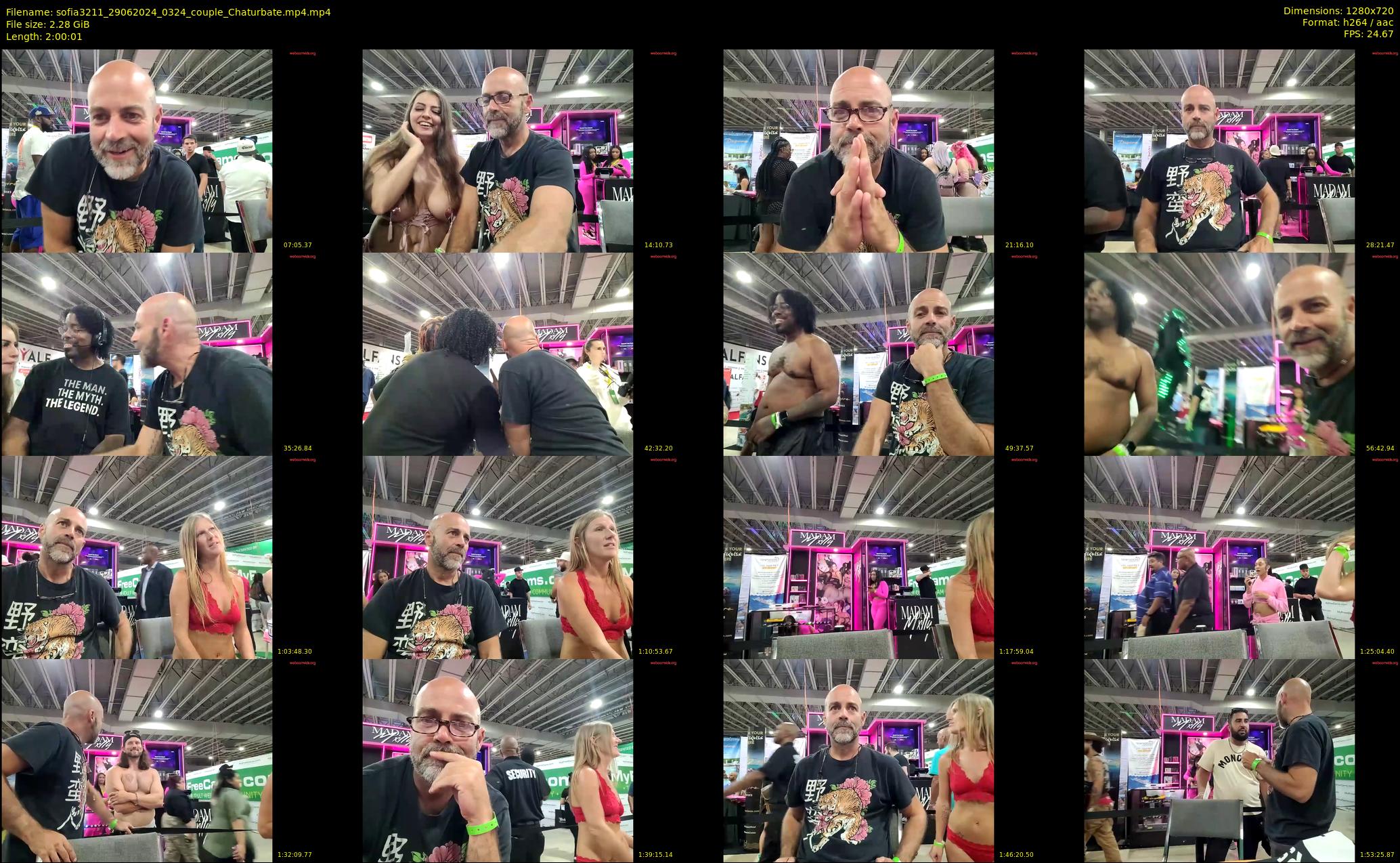 sofia3211 — 121 minute Chaturbate couple cam show recording, 720p, Jun 29, 2024