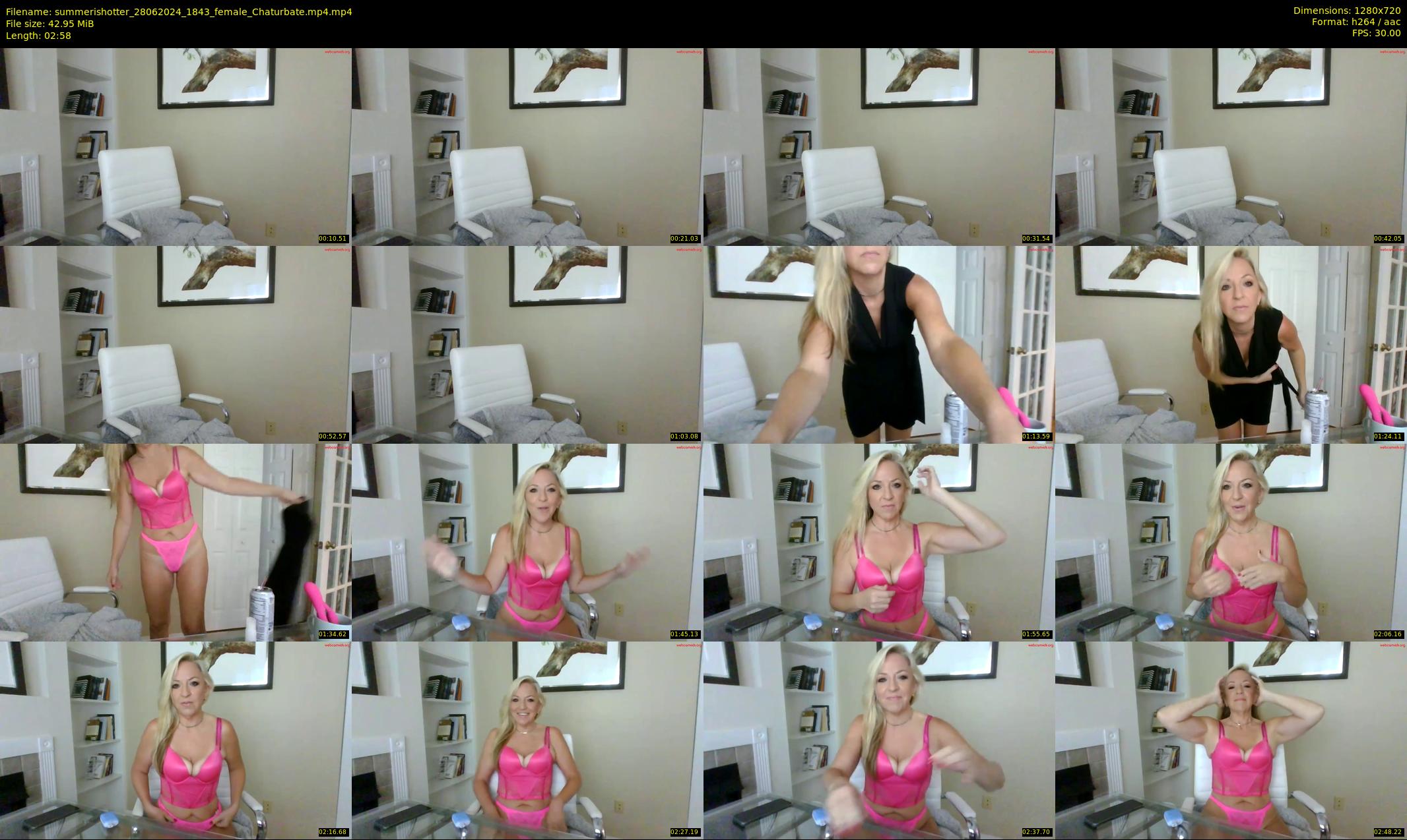 summerishotter — 3 minute Chaturbate female cam show recording, 720p, Jun 28, 2024