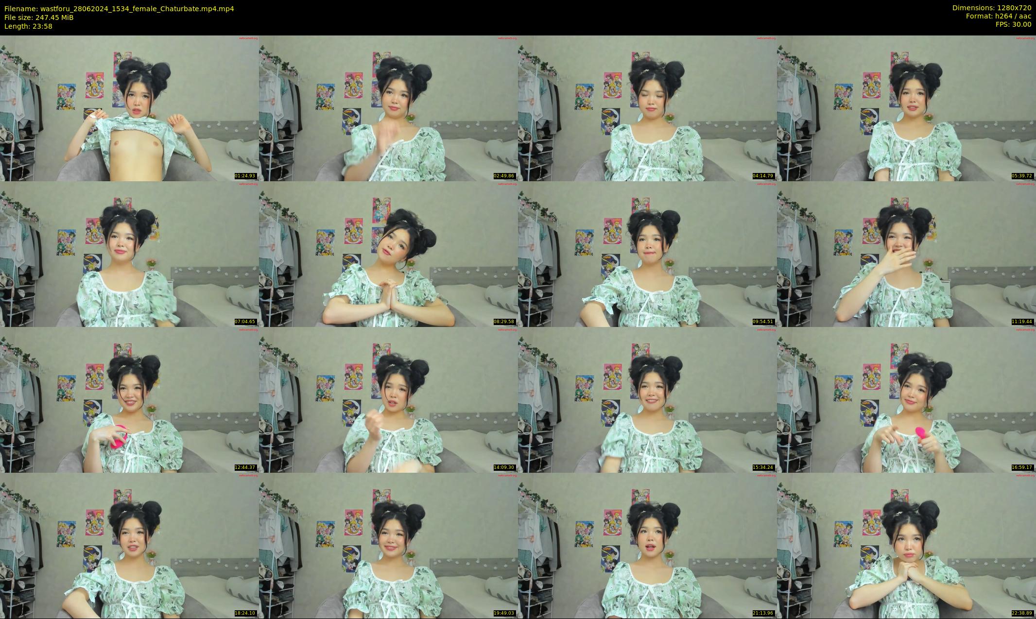 wastforu — 24 minute Chaturbate female cam show recording, 720p, Jun 28, 2024