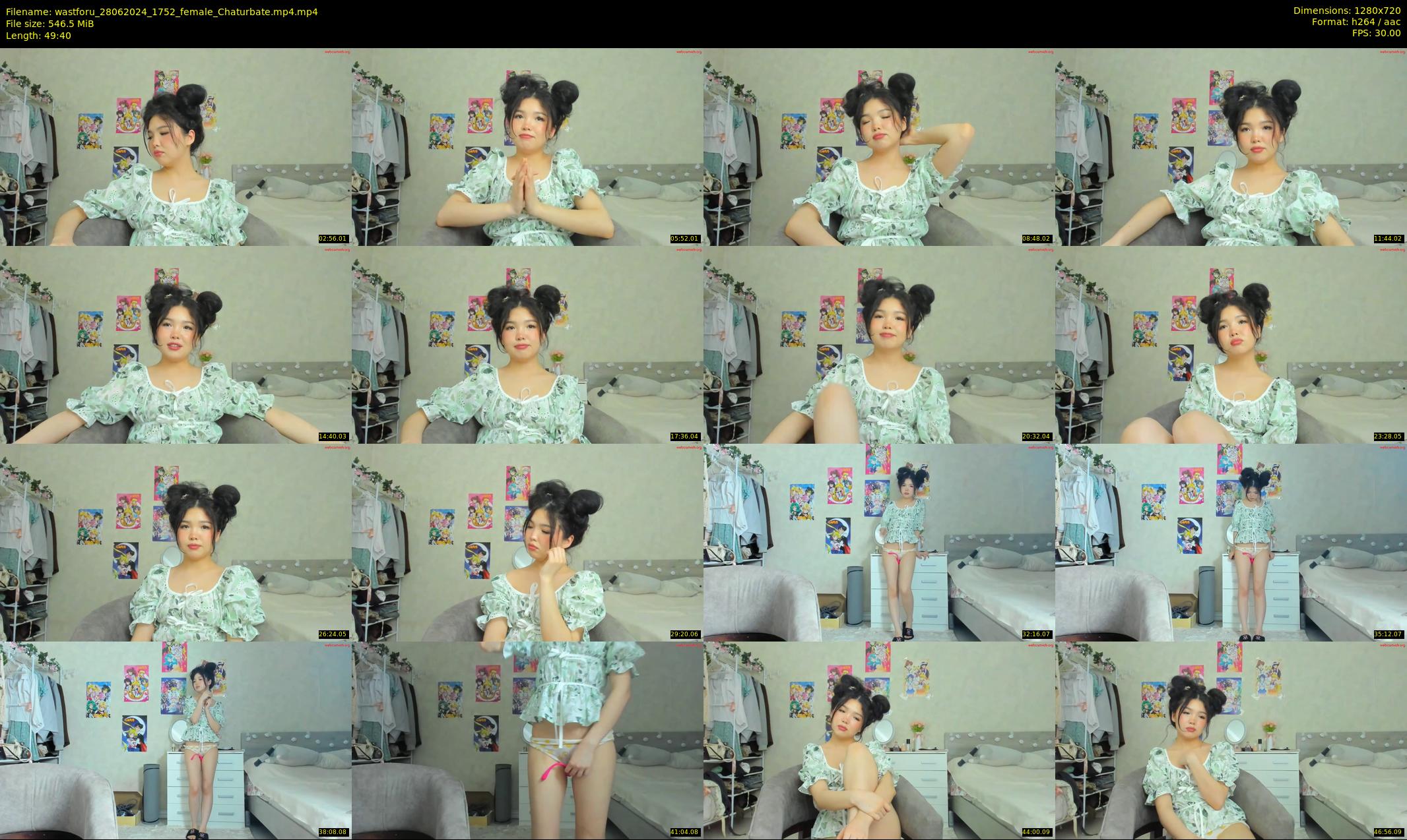 wastforu — 50 minute Chaturbate female cam show recording, 720p, Jun 28, 2024
